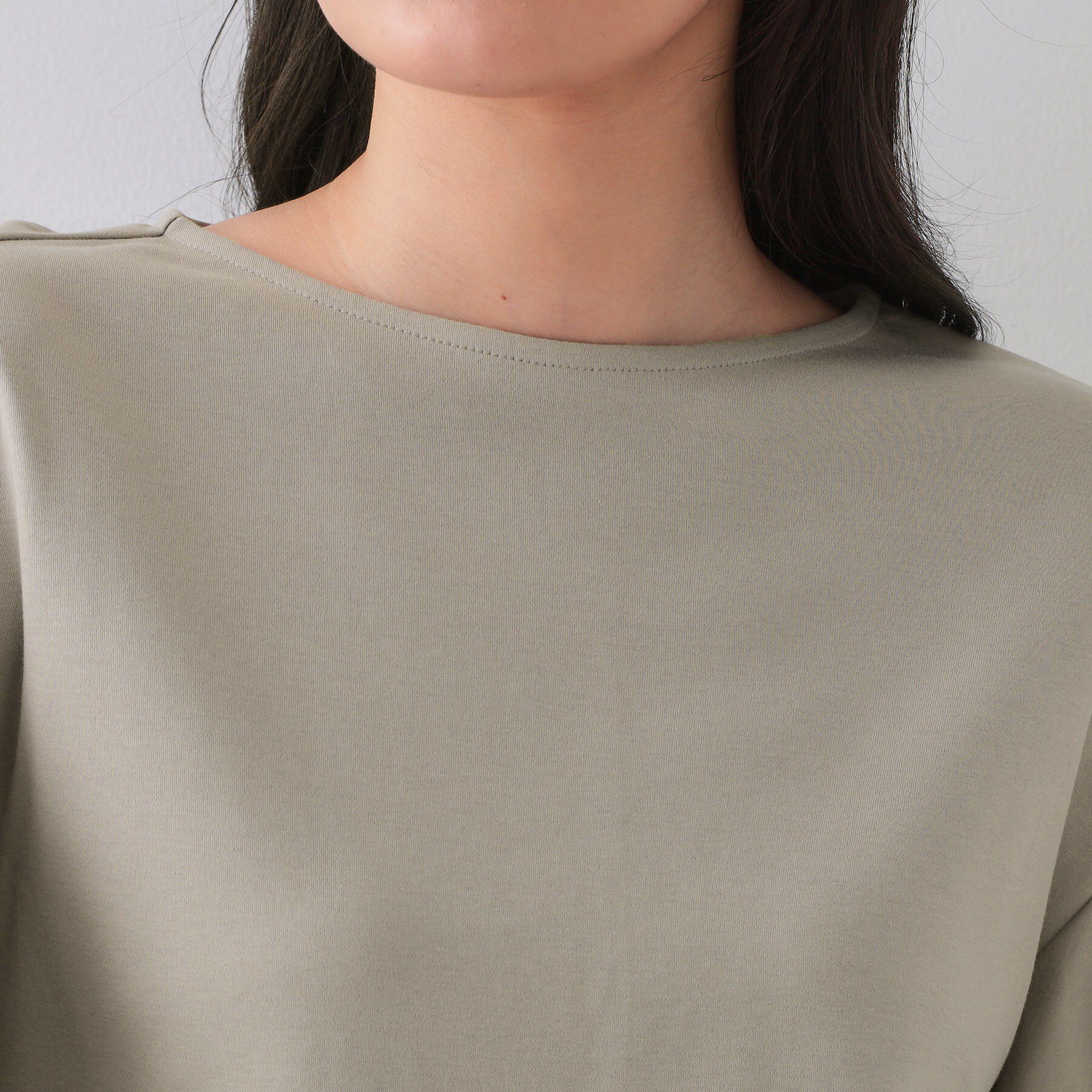 OPAQUE.CLIP「《S-LLサイズ》フレアスリーブカッソー【UV/接触冷感/洗濯機洗い可】」|Tシャツ・カットソー|