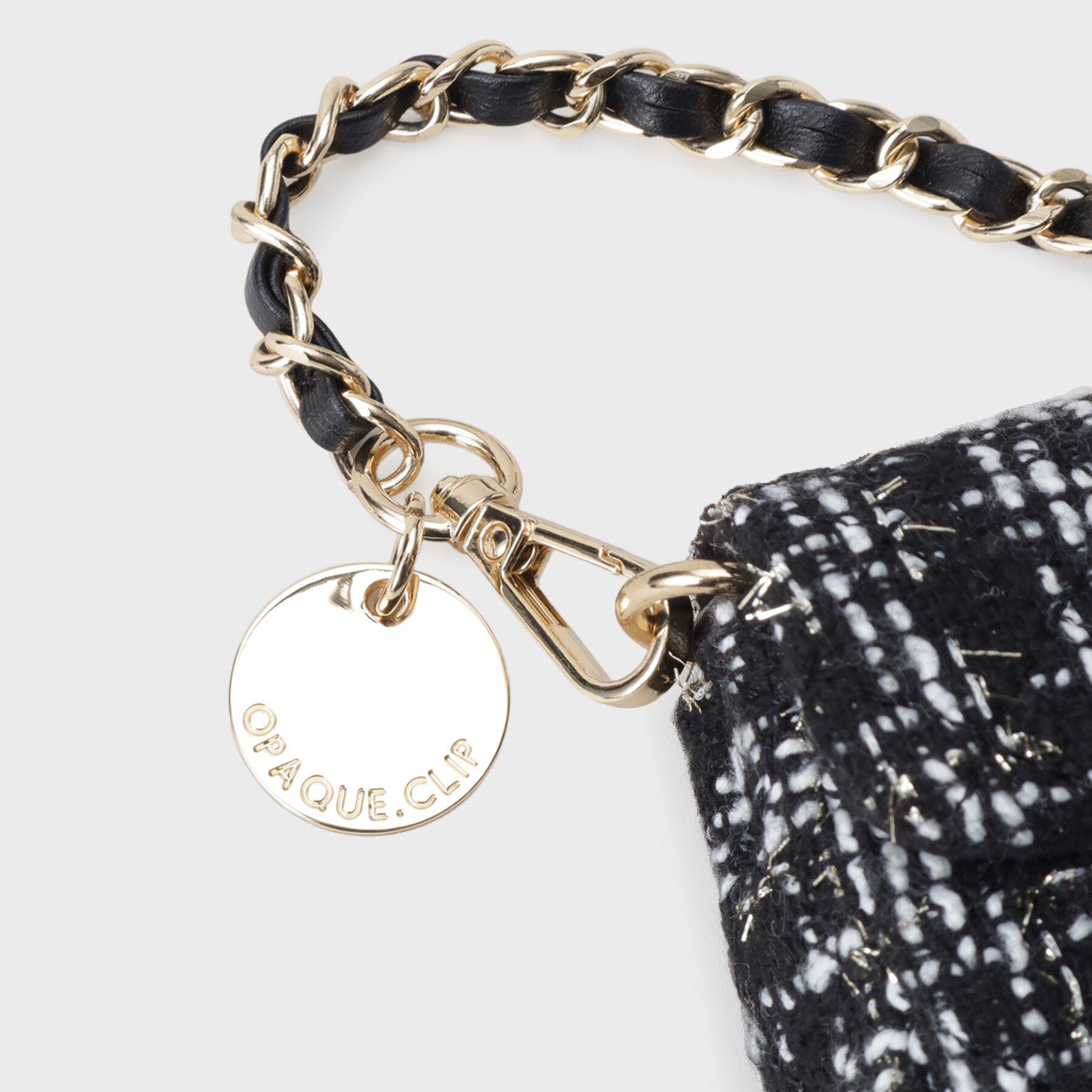 OPAQUE.CLIP「ミニサイズキルティングバッグチャーム」|キーケース|