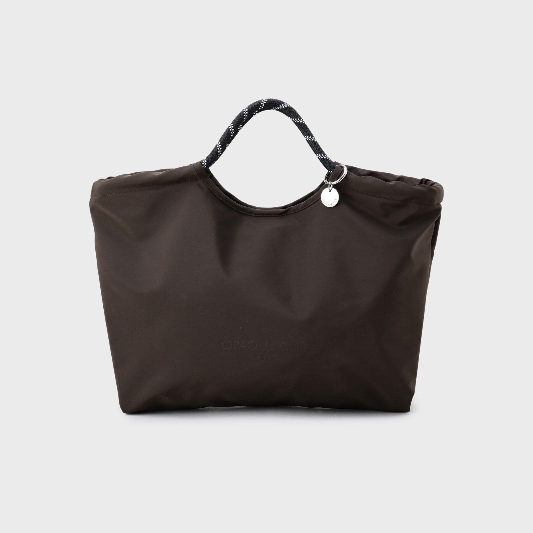 OPAQUE.CLIP「ロープハンドルドロストミドルトートバッグ【軽量／A4サイズ対応】」|トートバッグ|