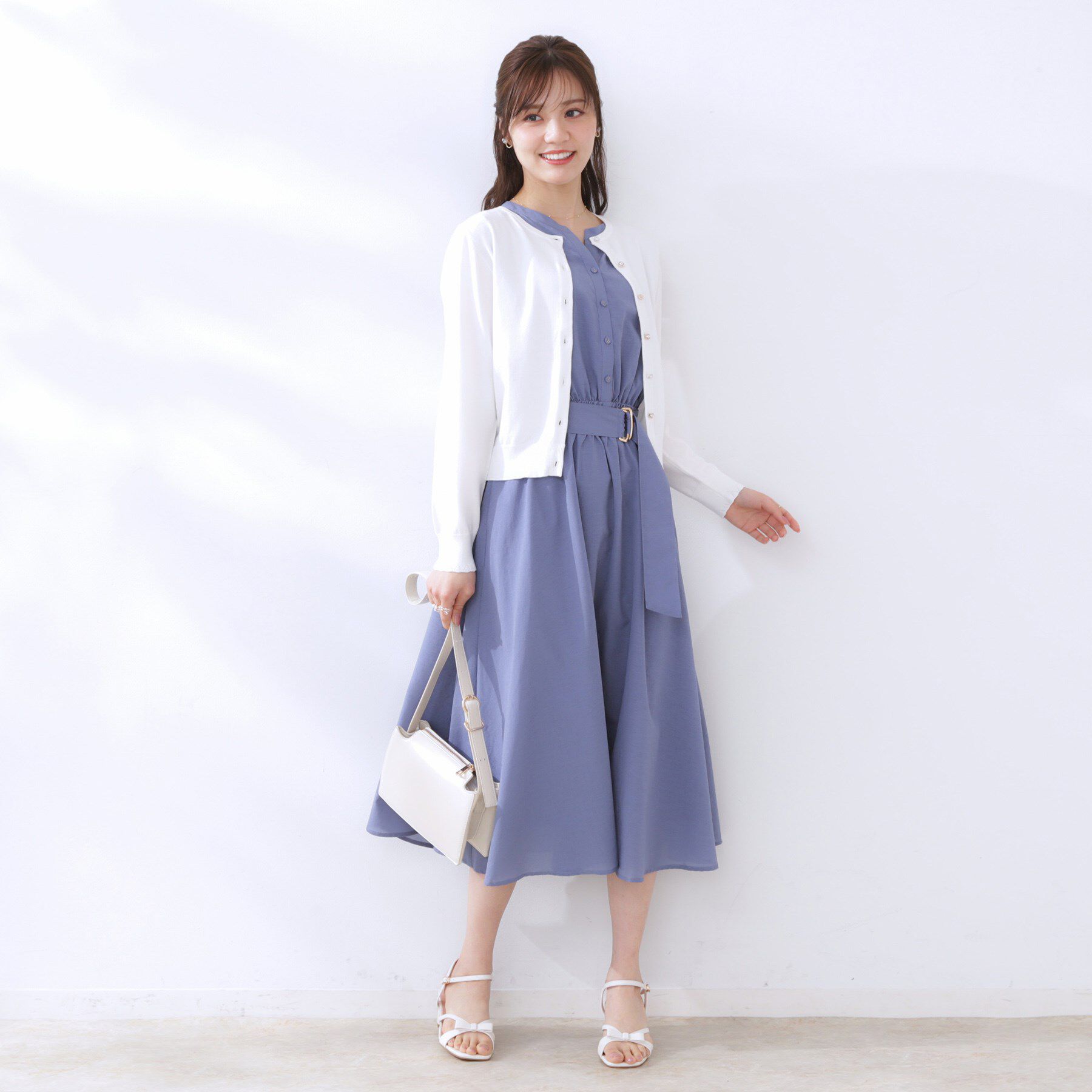 Couture broach「イロイロ釦ニットカーデ」|カーディガン|