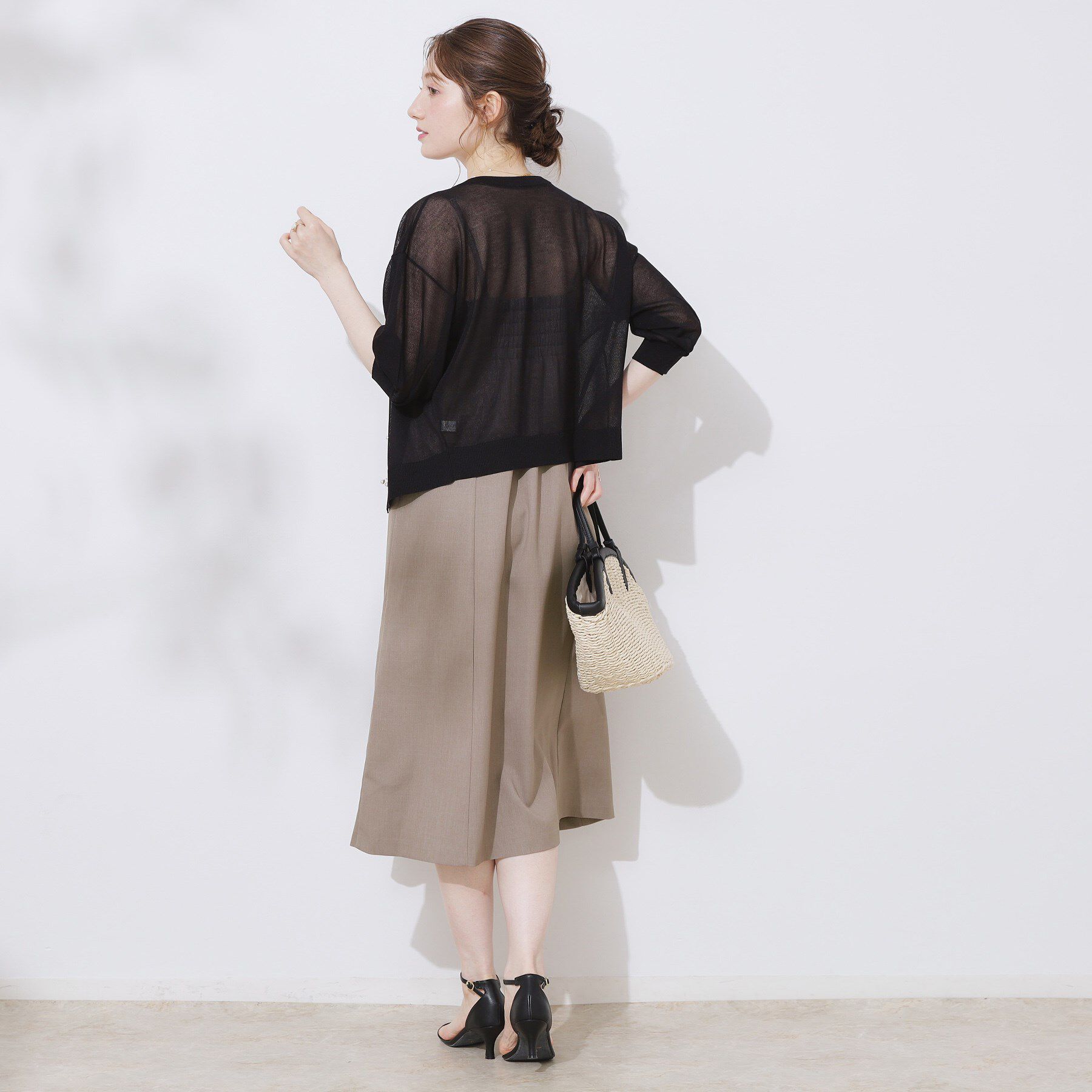 Couture broach「【洗える・大人可愛い】リネンライクアソートキャミワンピース」|ワンピース|