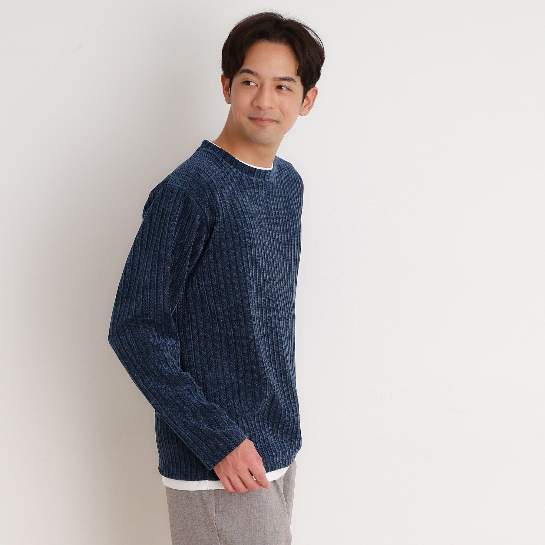 THE SHOP TK「シェニールケーブルプルオーバー 新色追加」|Tシャツ・カットソー|