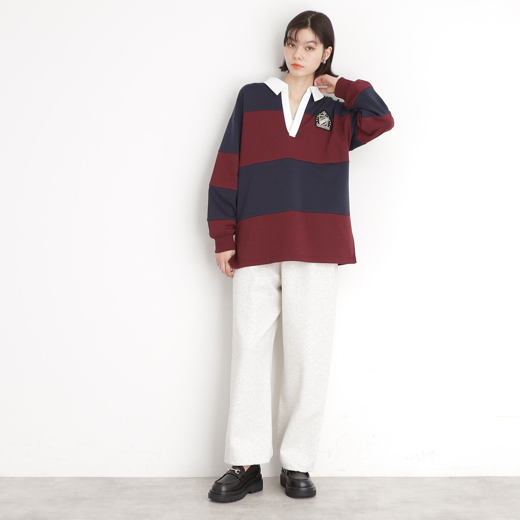 THE SHOP TK「ラガーシャツ/洗濯機OK」|Tシャツ・カットソー|