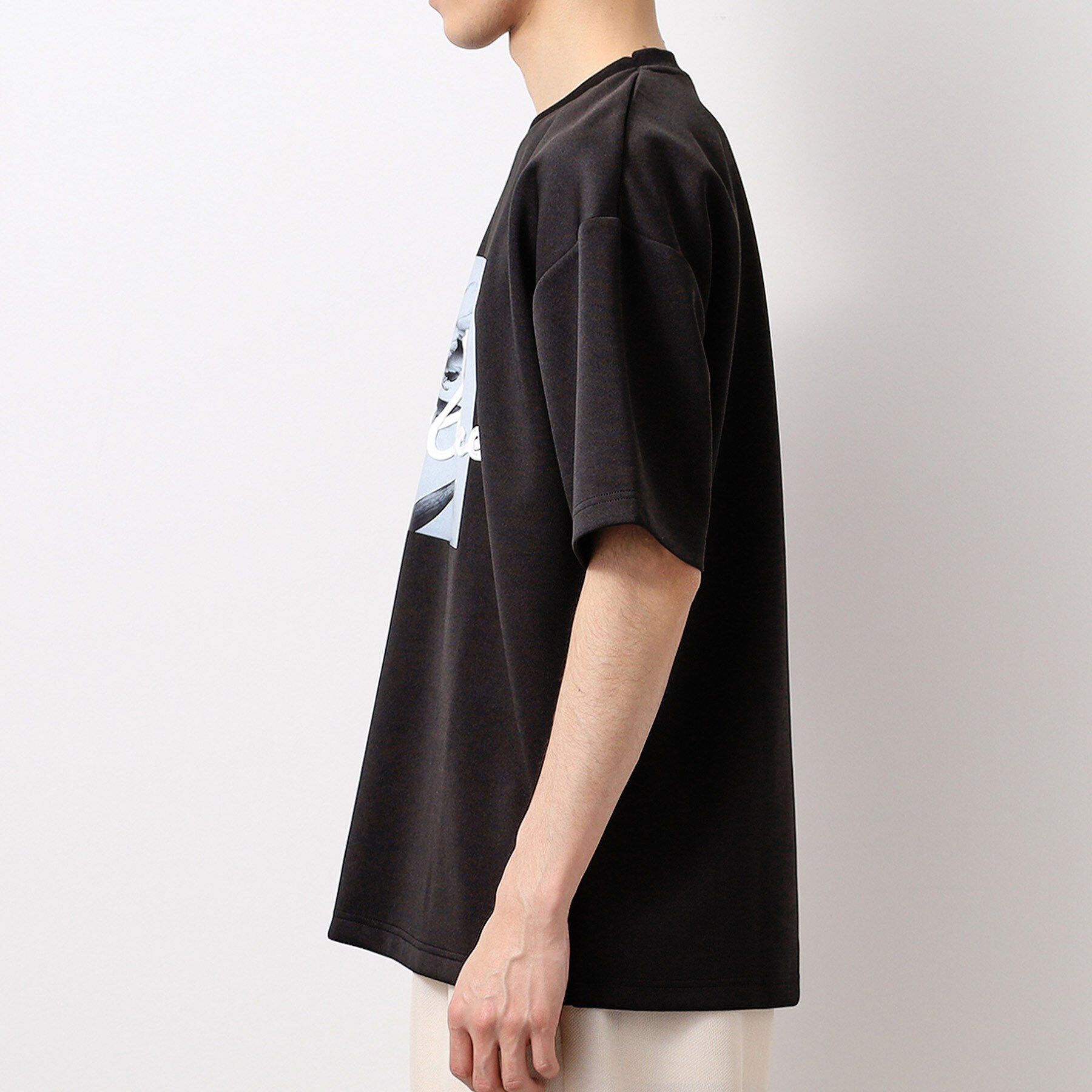 THE SHOP TK「コード刺繍フォト半袖Tシャツ」|Tシャツ・カットソー|