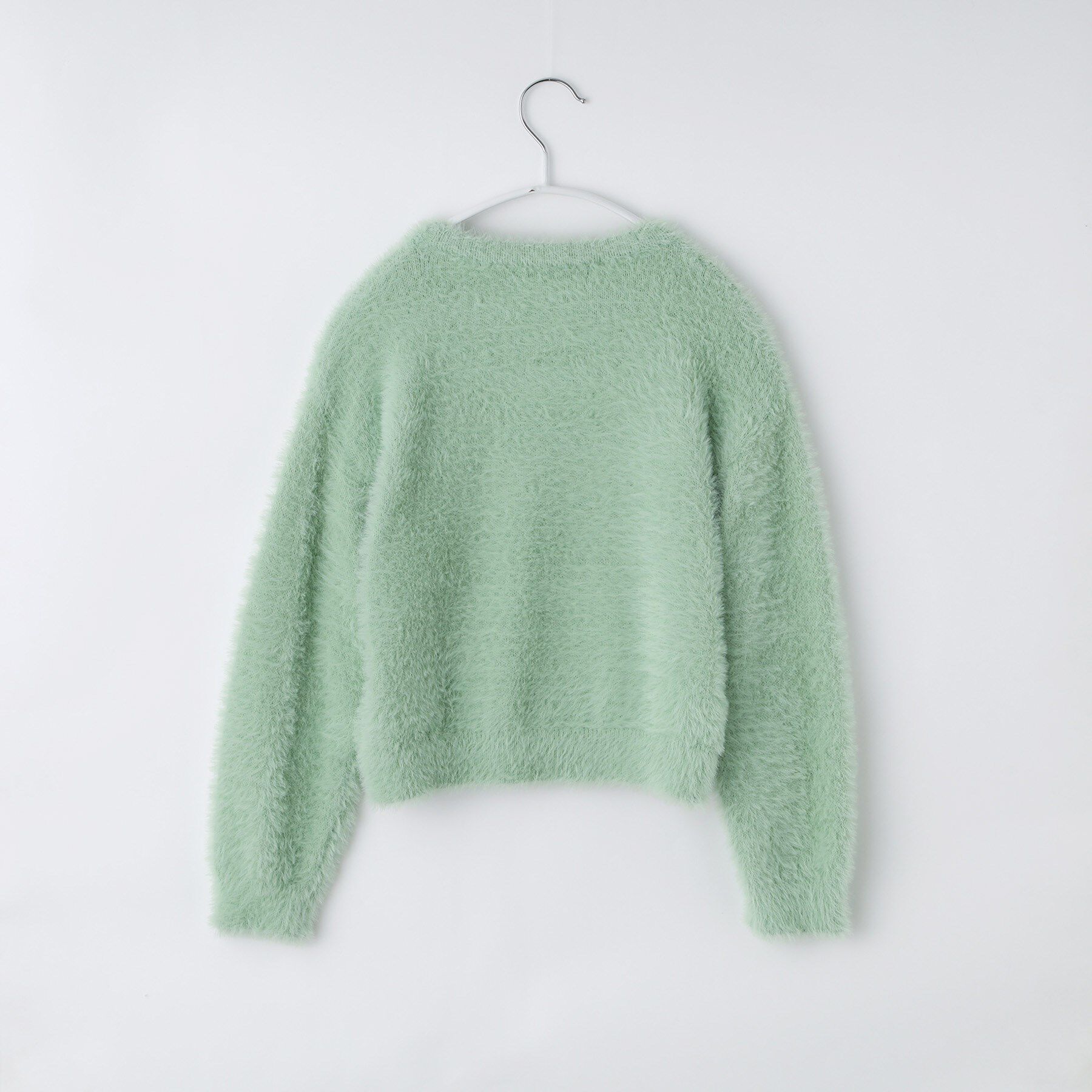 THE SHOP TK「【130・150】フェザークルーネックニット」|ニット・セーター|