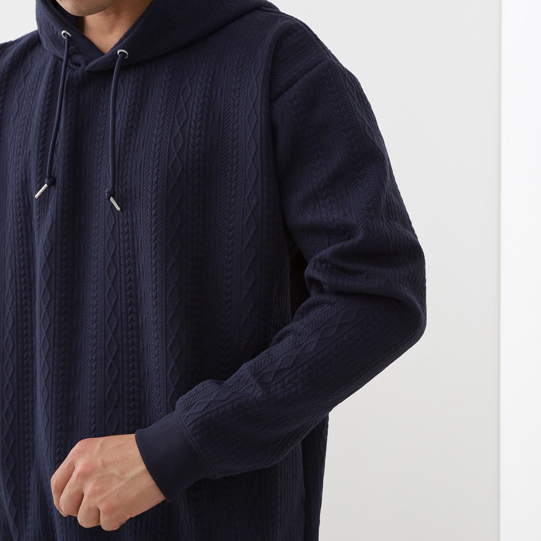 THE SHOP TK「フクレキルトパーカ 【洗濯機OK】」|パーカー|