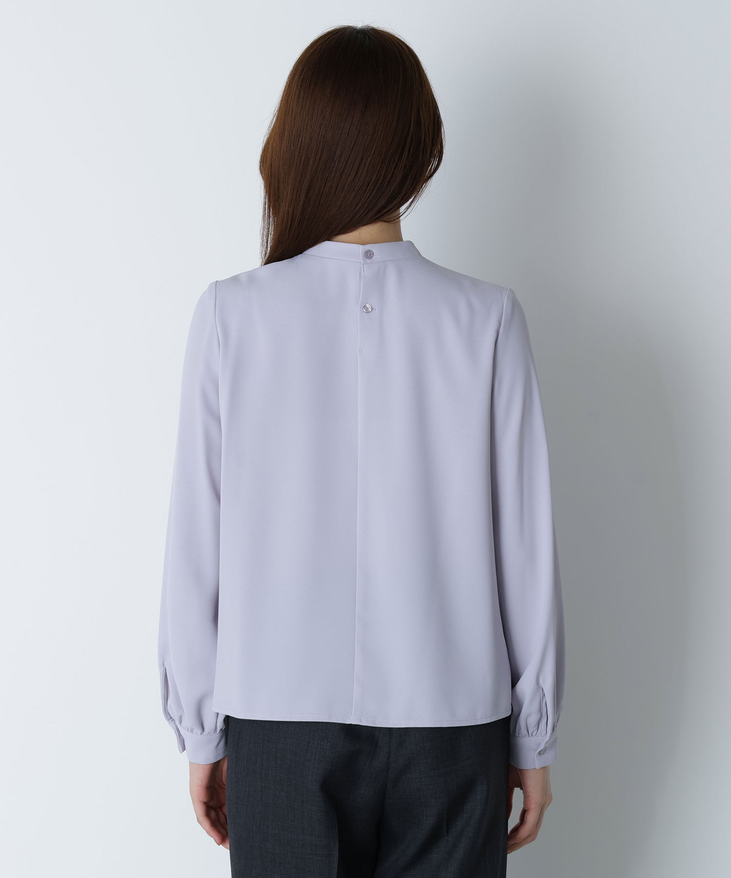  「アシメラッフルボウブラウス」|シャツ・ブラウス|