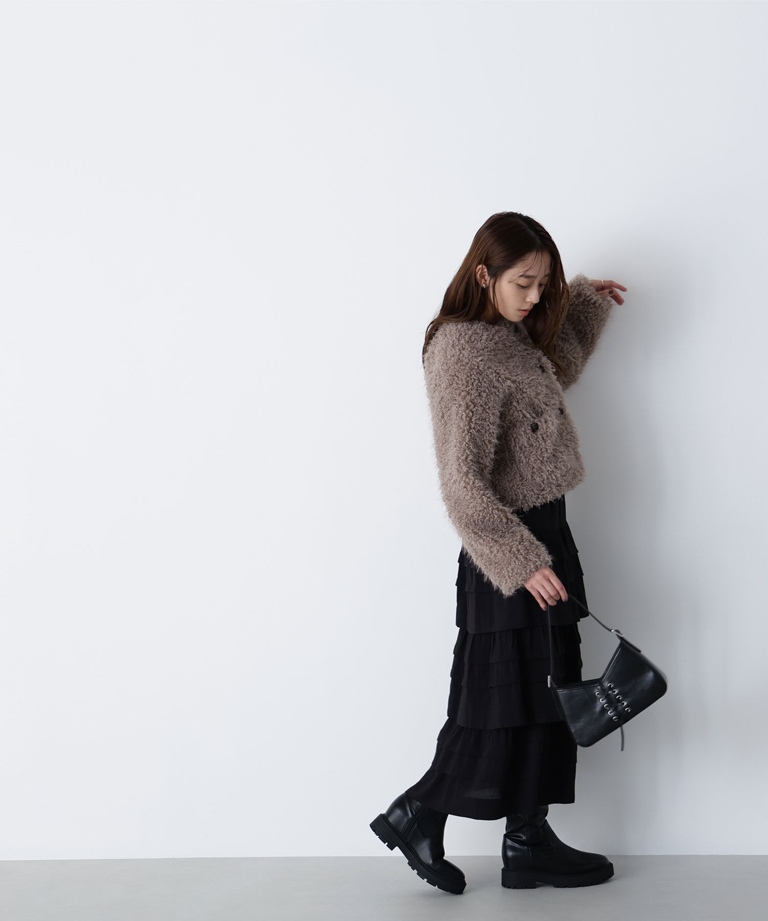  「ミルフィーユティアードスカート」|スカート|