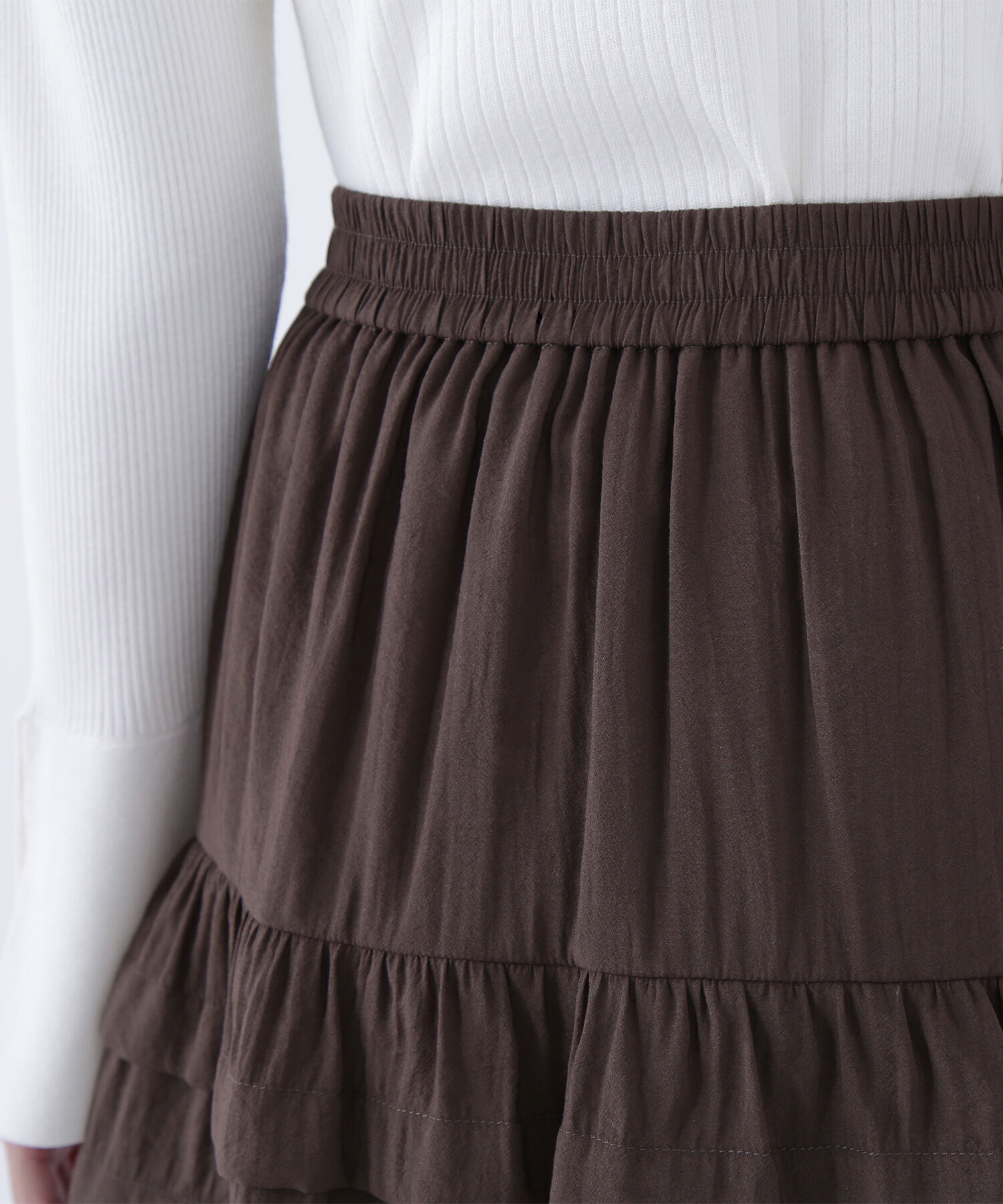 「ミルフィーユティアードスカート」|スカート|