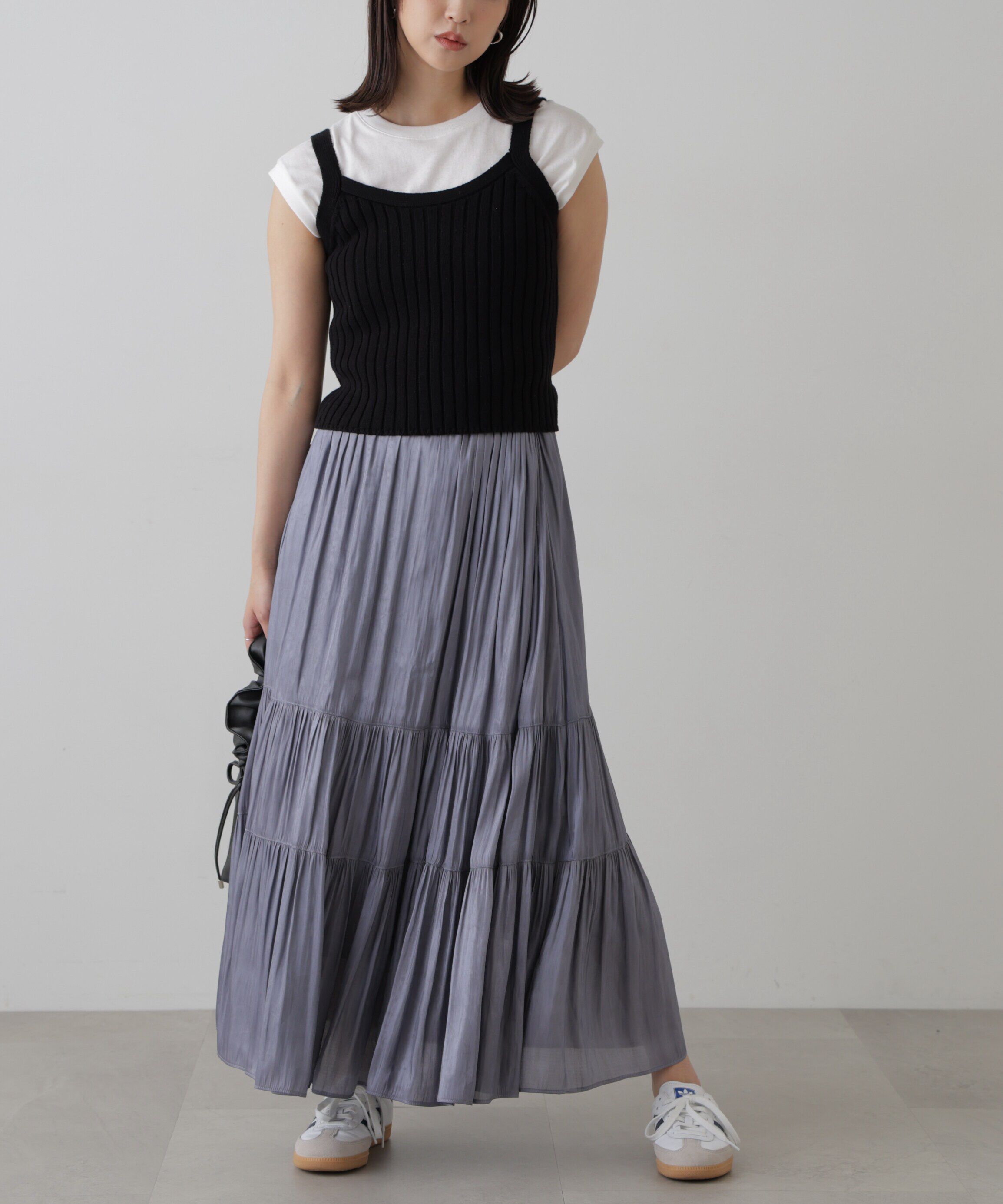  「リブニットタンクトップ」|ニット・セーター|