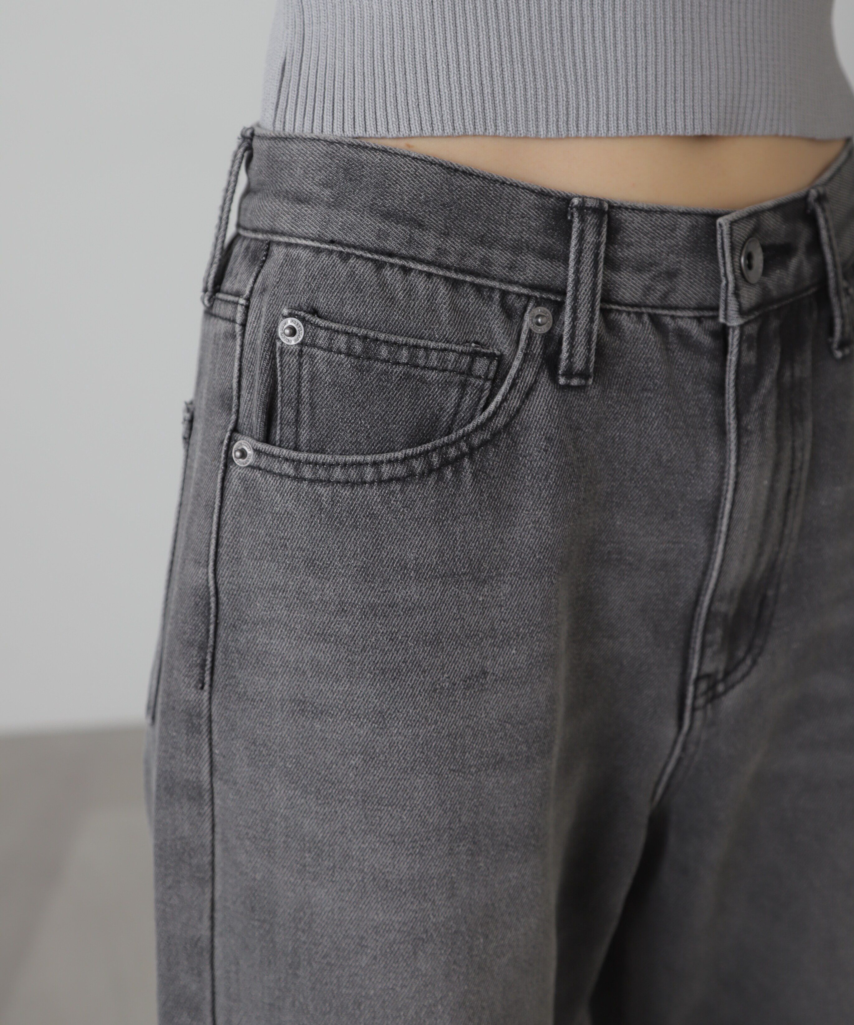  「[XS-Lサイズ展開]ストレートデニムパンツ」|その他|