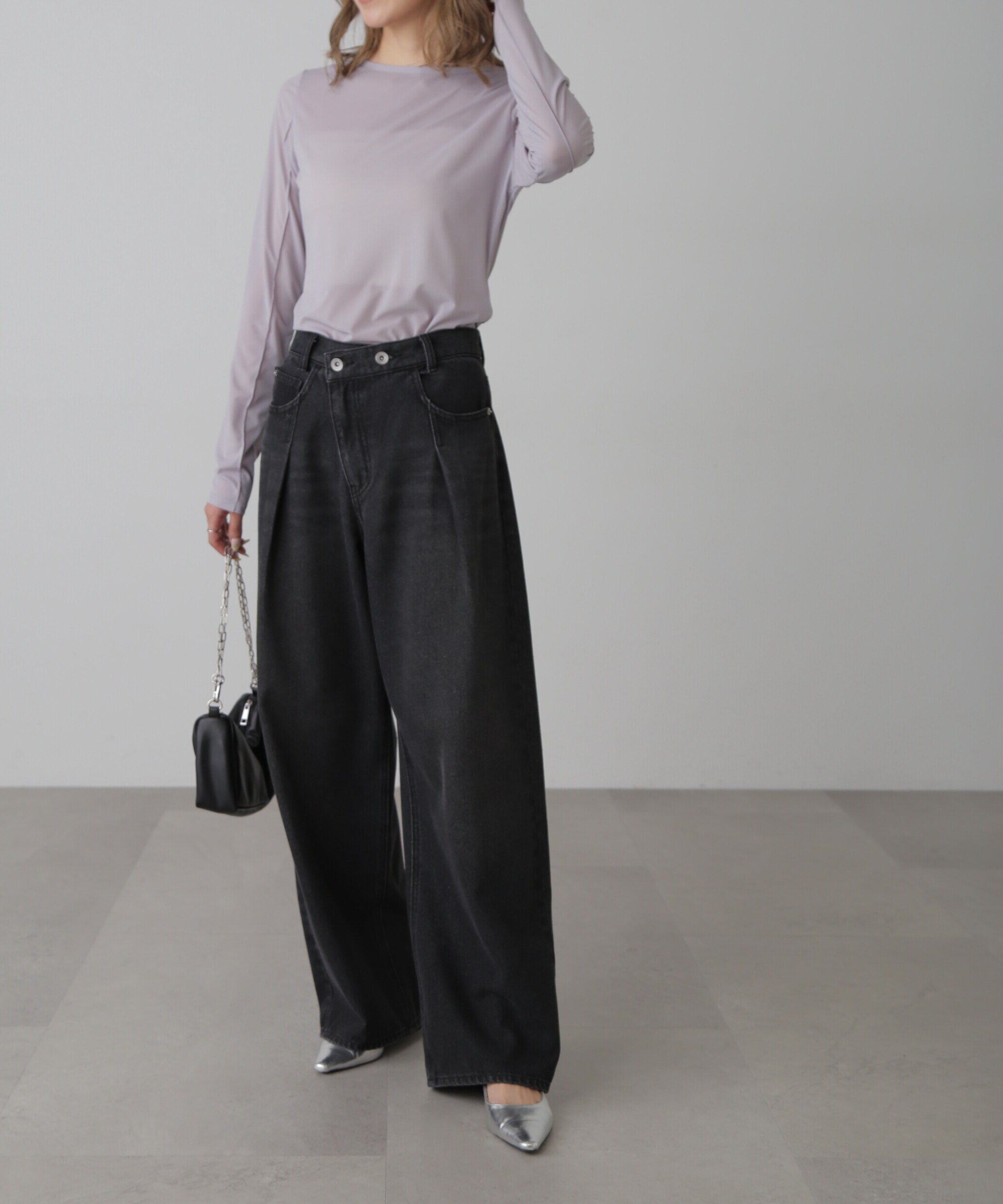  「シアークルーネックカットソー」|Tシャツ・カットソー|