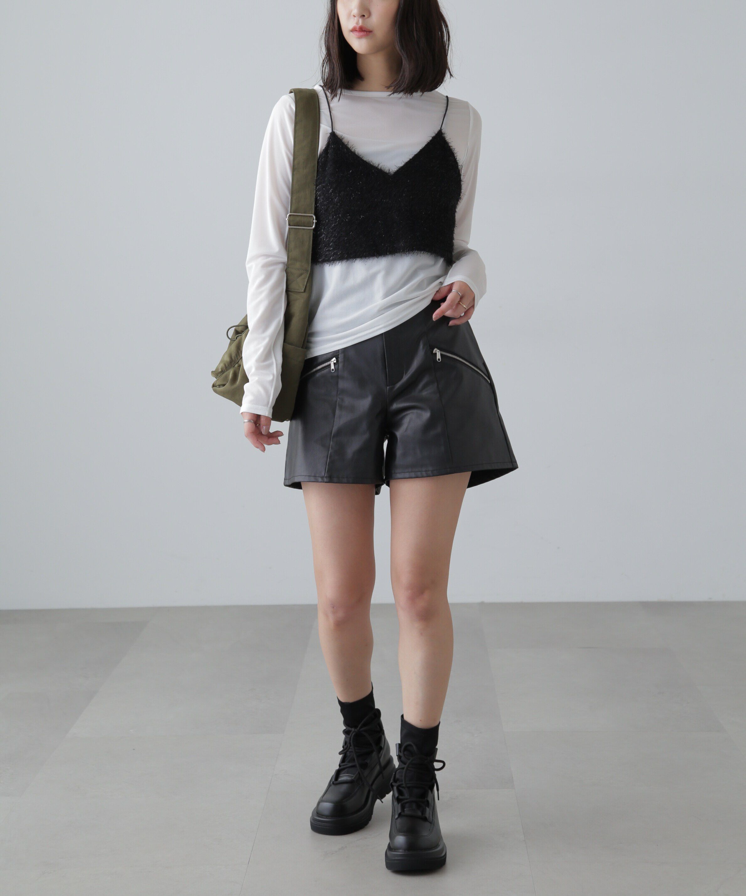  「合皮ショートパンツ」|その他|