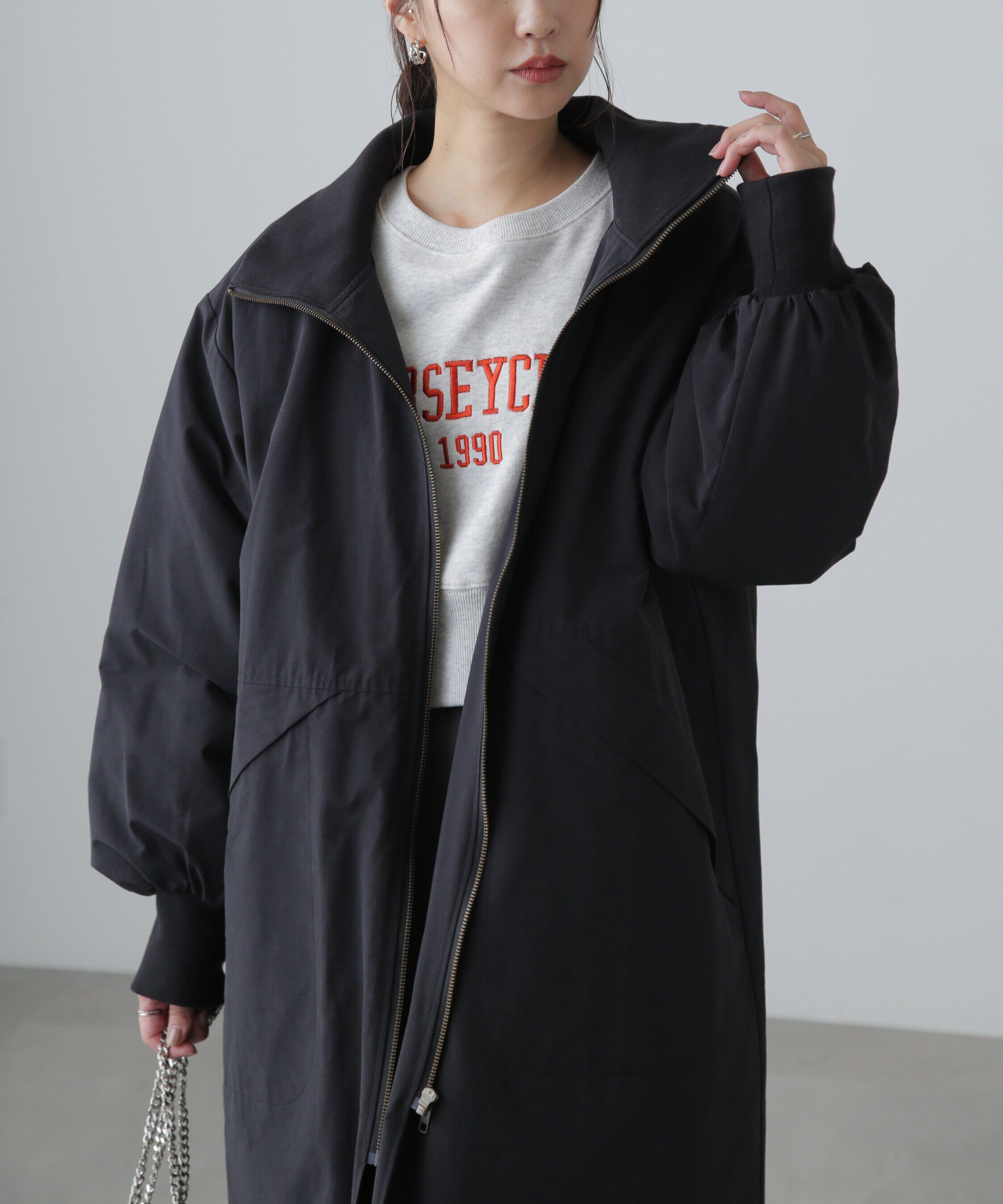  「リブスタンドロングコート」|その他|