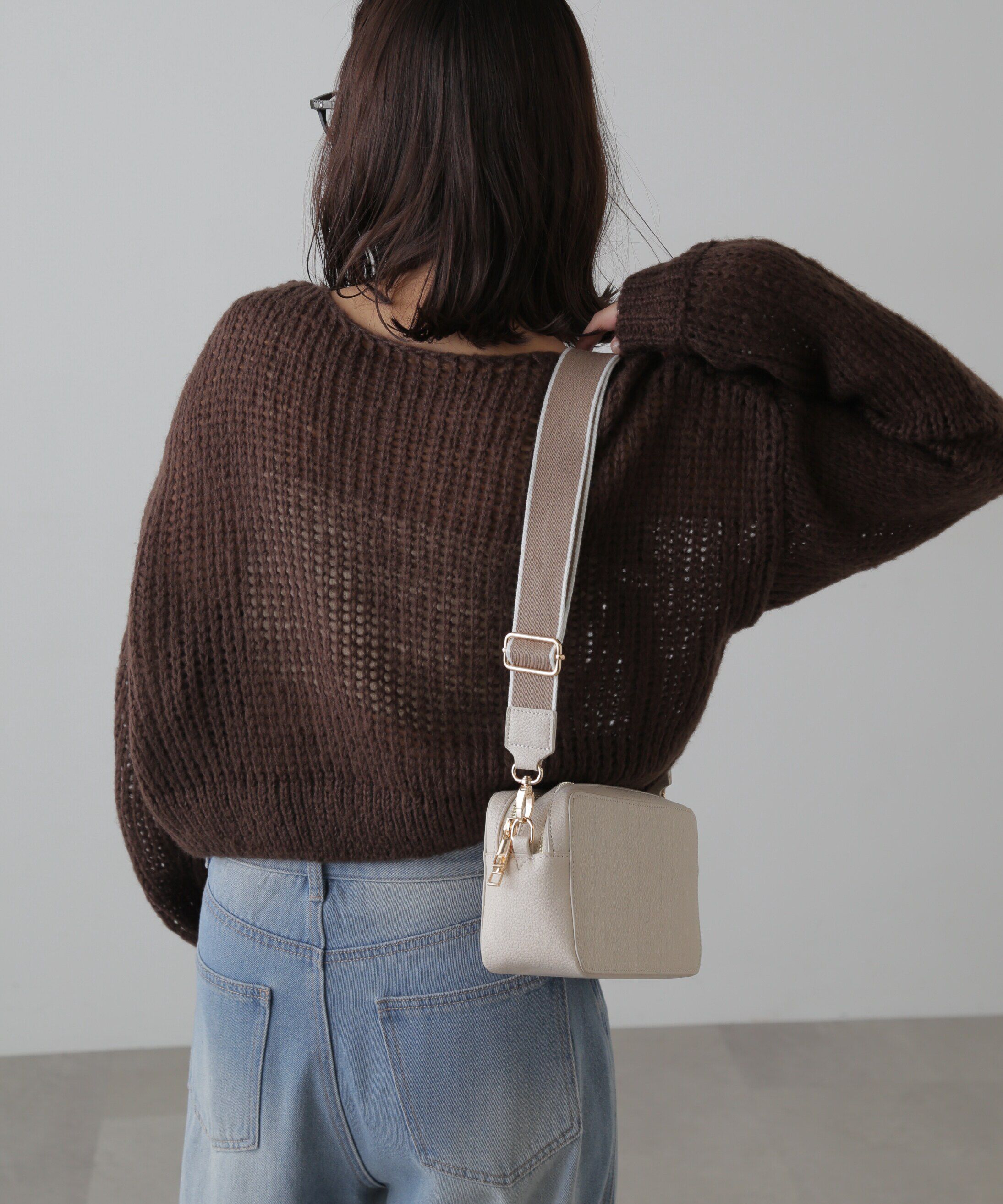  「シアーモヘヤライクニット」|ニット・セーター|