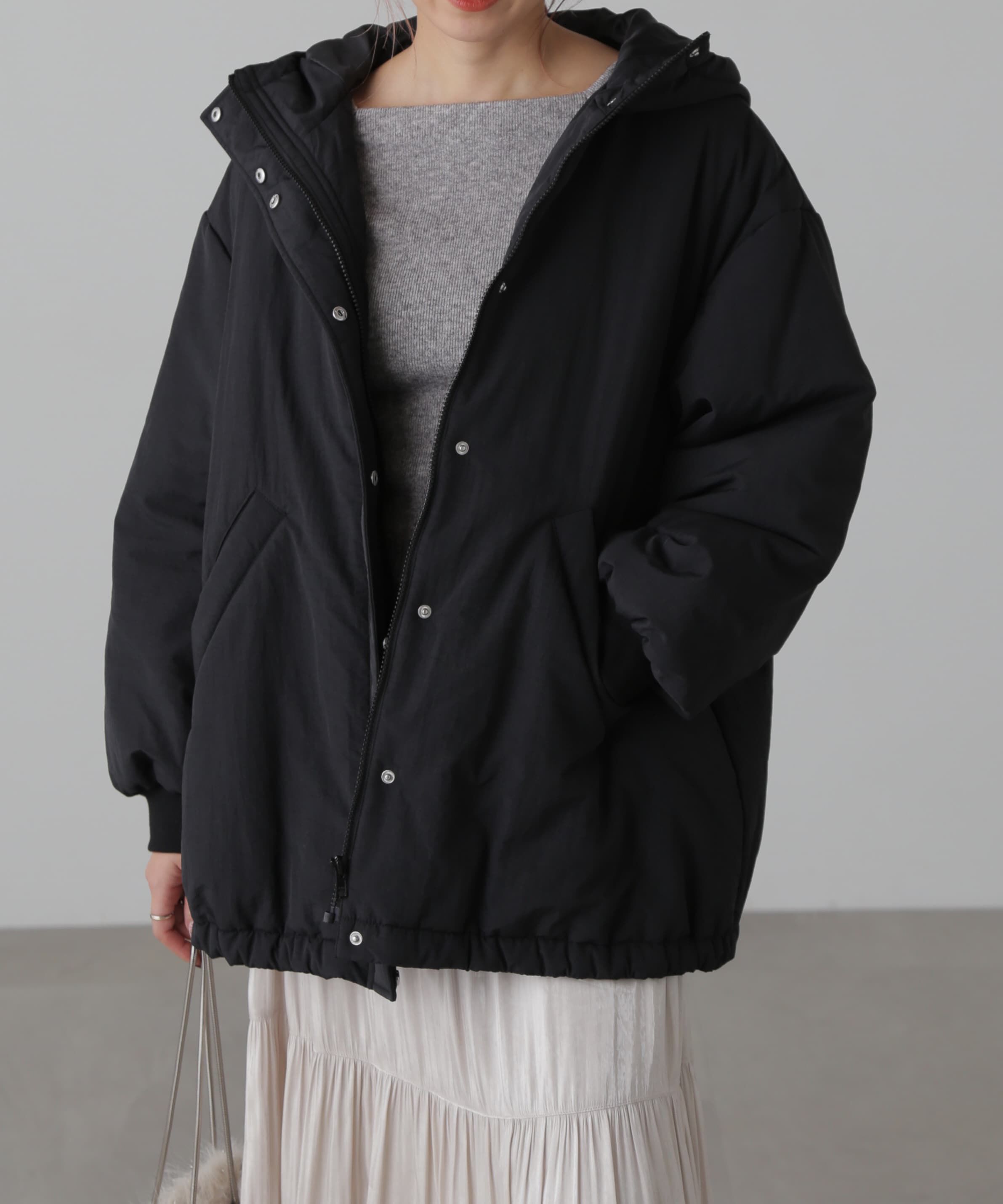  「ミドル丈中綿ブルゾン」|ブルゾン・スタジャン|