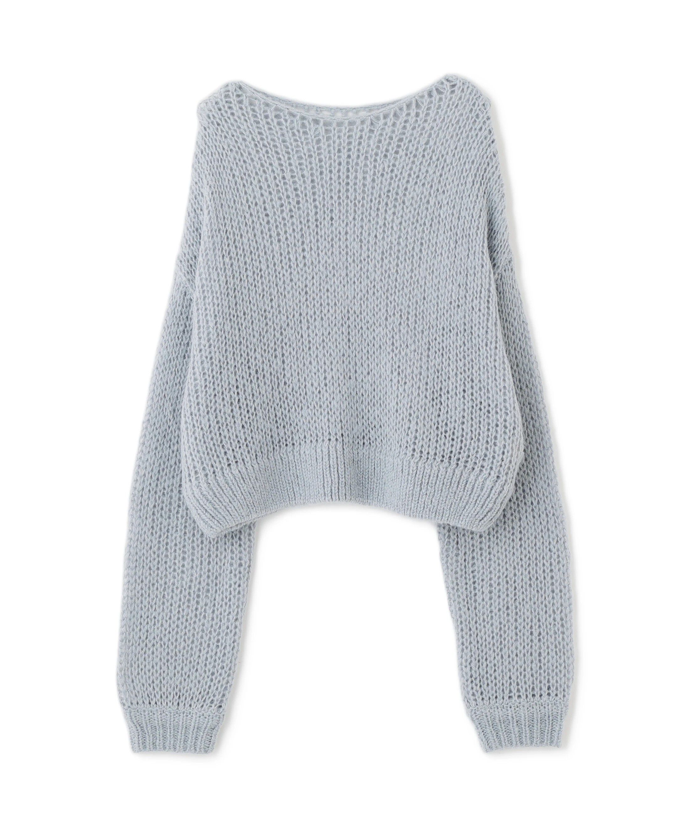  「シアーモヘヤラメニット」|ニット・セーター|