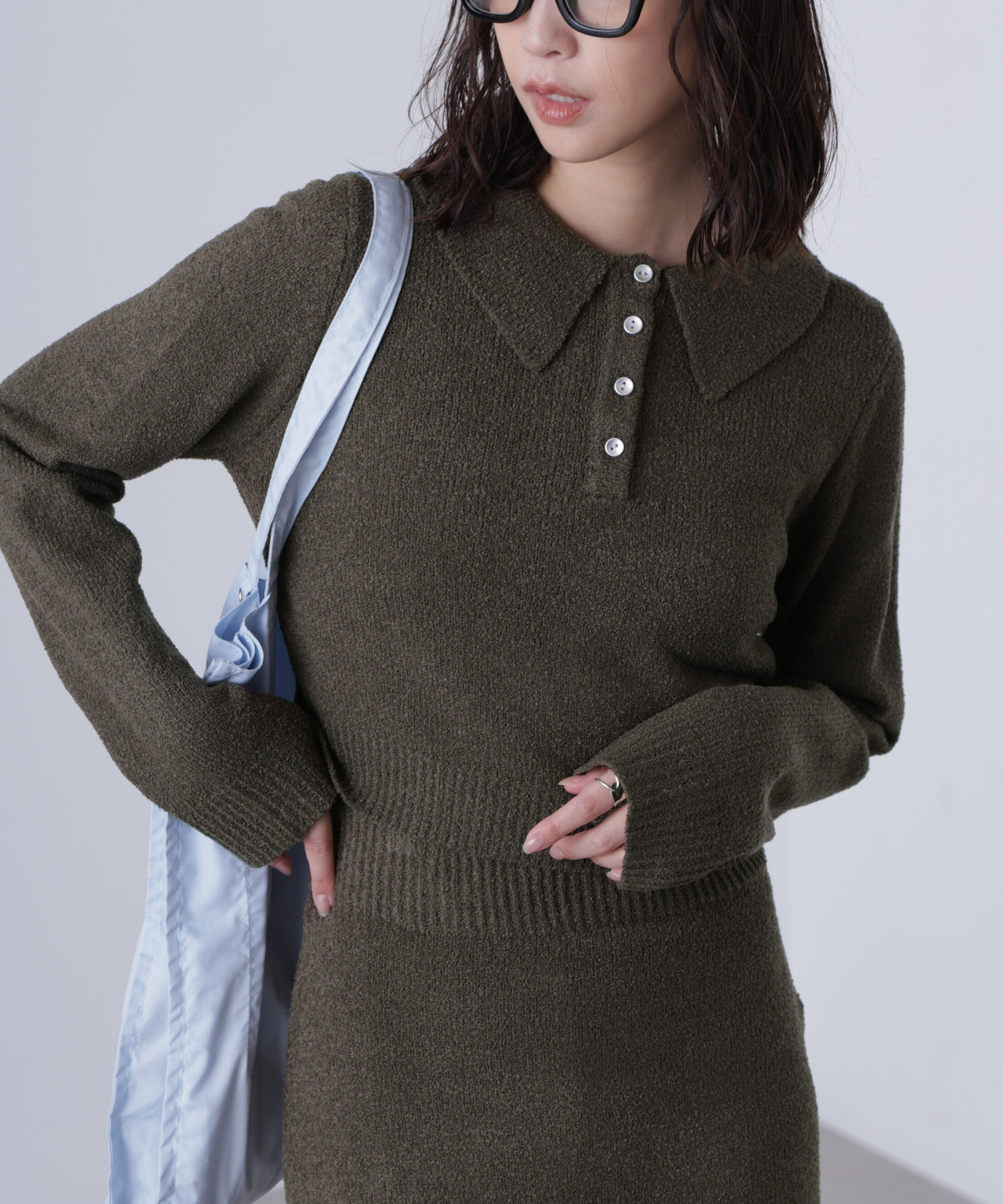  「ポロニットセットアップ」|ワンピース|