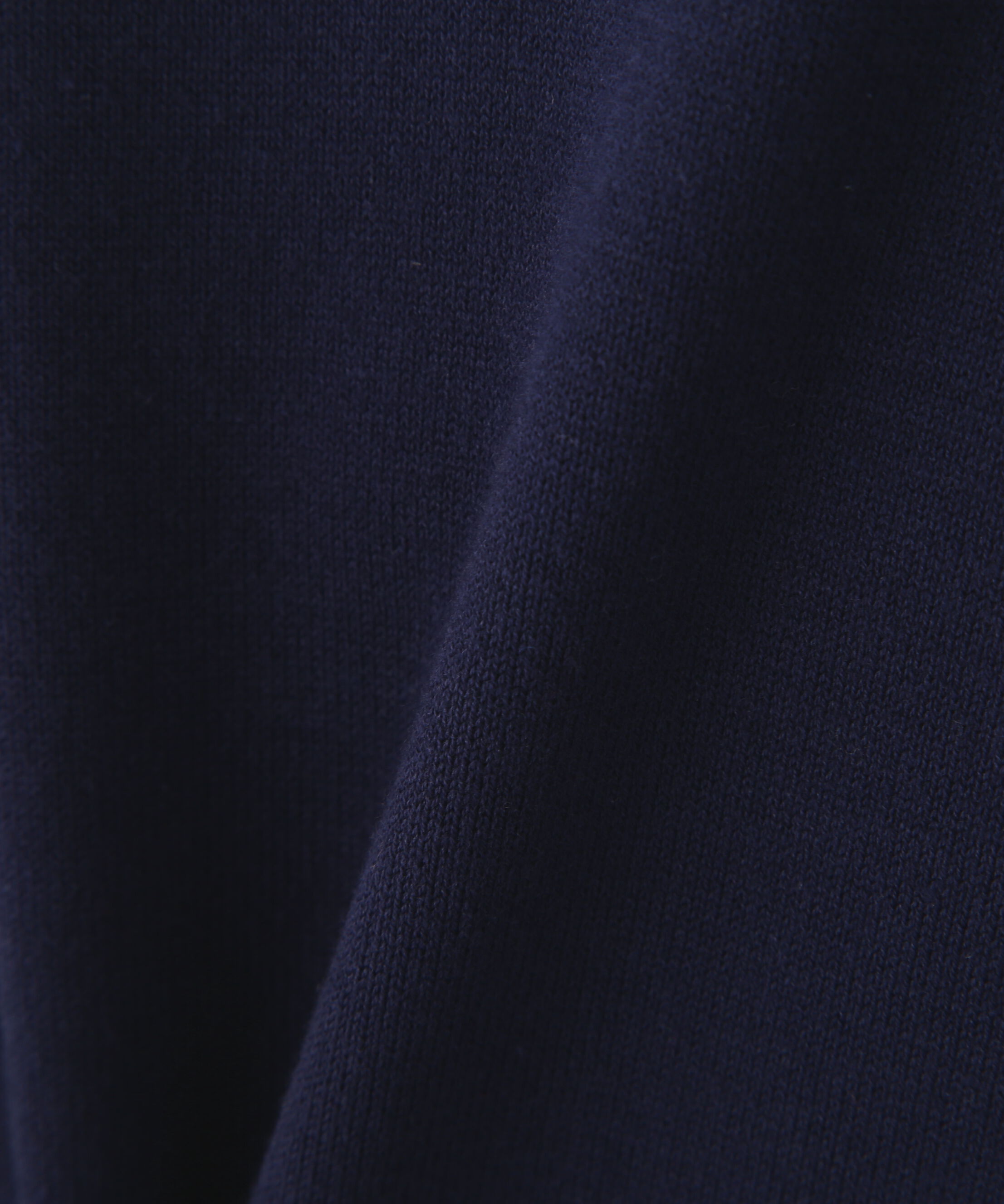  「衿付きレイヤード風ポロニット」|ニット・セーター|