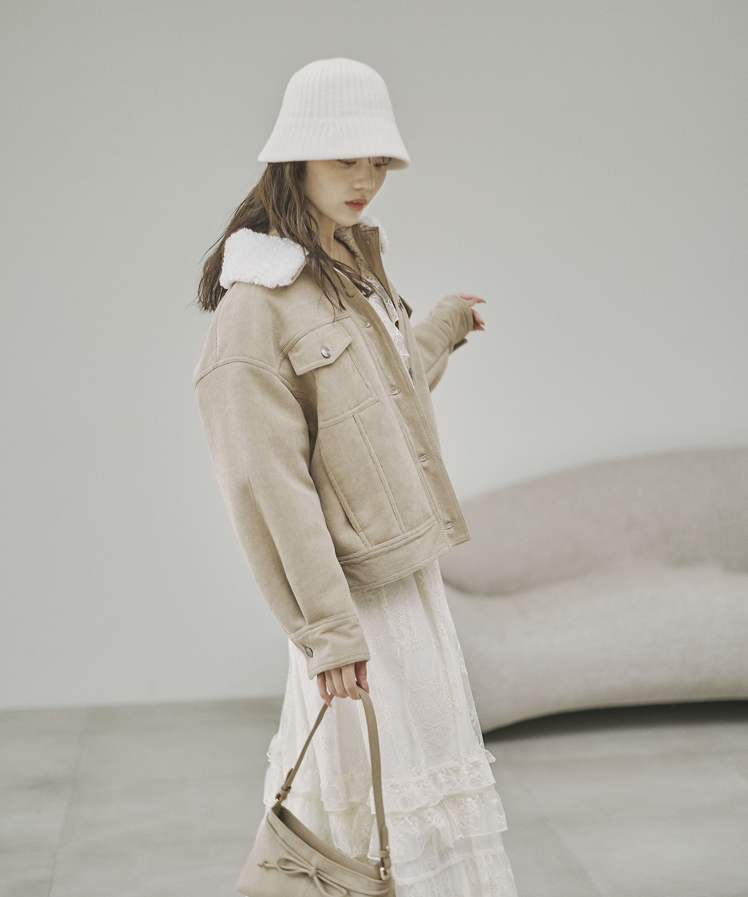 PROPORTION BODY DRESSING「コーデュロイブルゾン 25AW」|ブルゾン・スタジャン|