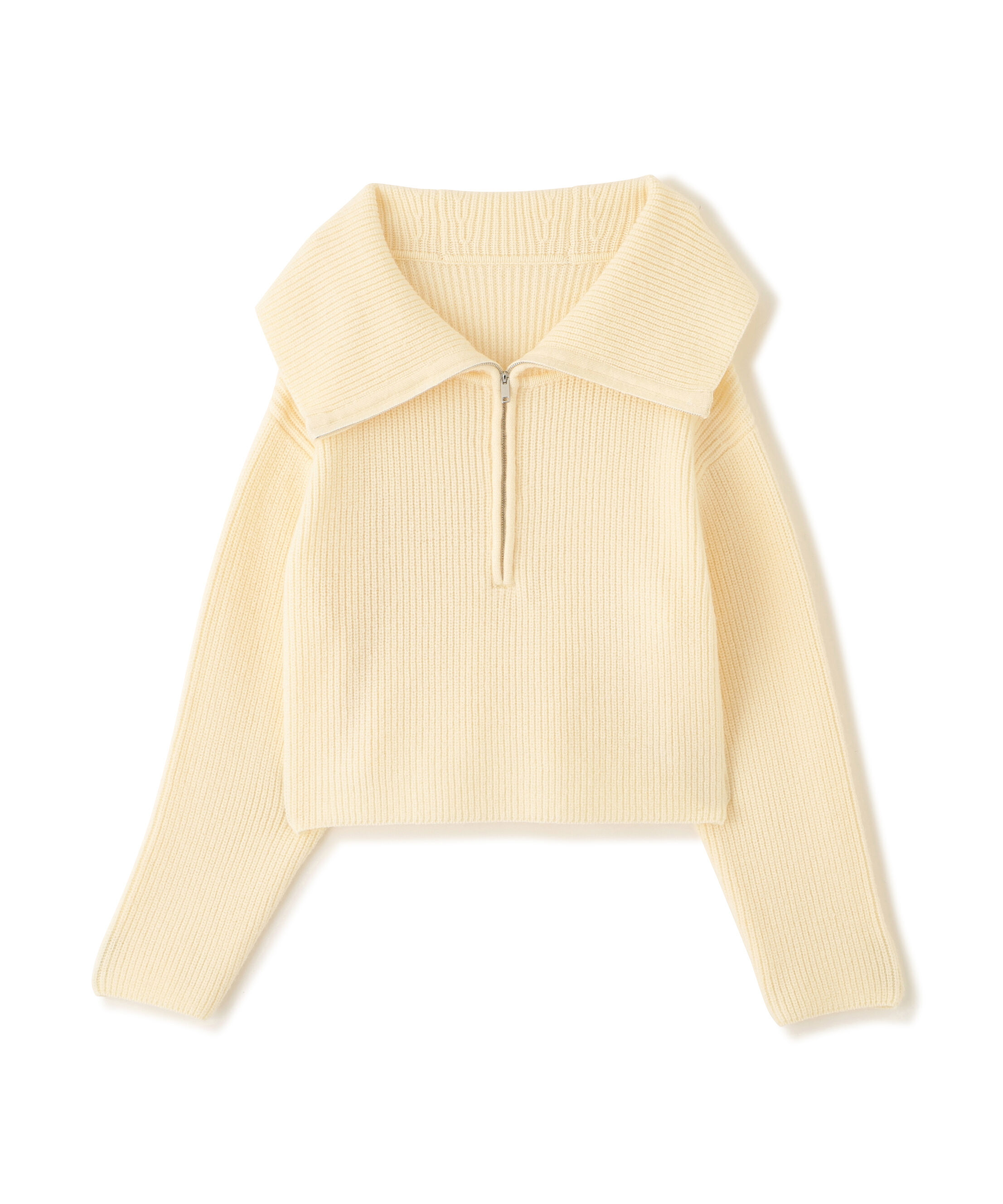 PROPORTION BODY DRESSING「ビッグカラー畔ニット 25AW」|ニット・セーター|