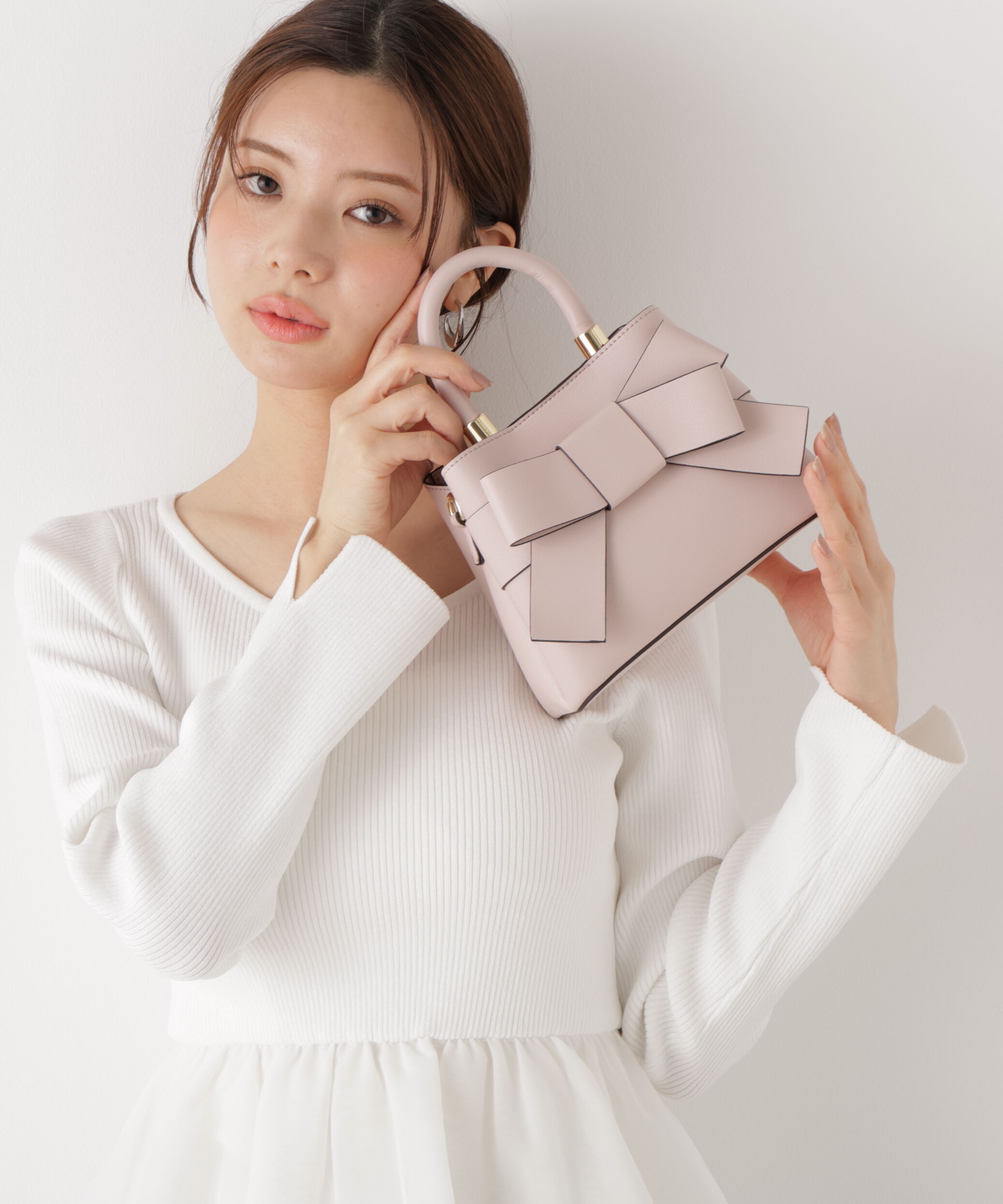 PROPORTION BODY DRESSING「フロントリボンバッグミニ　26SS」|その他|