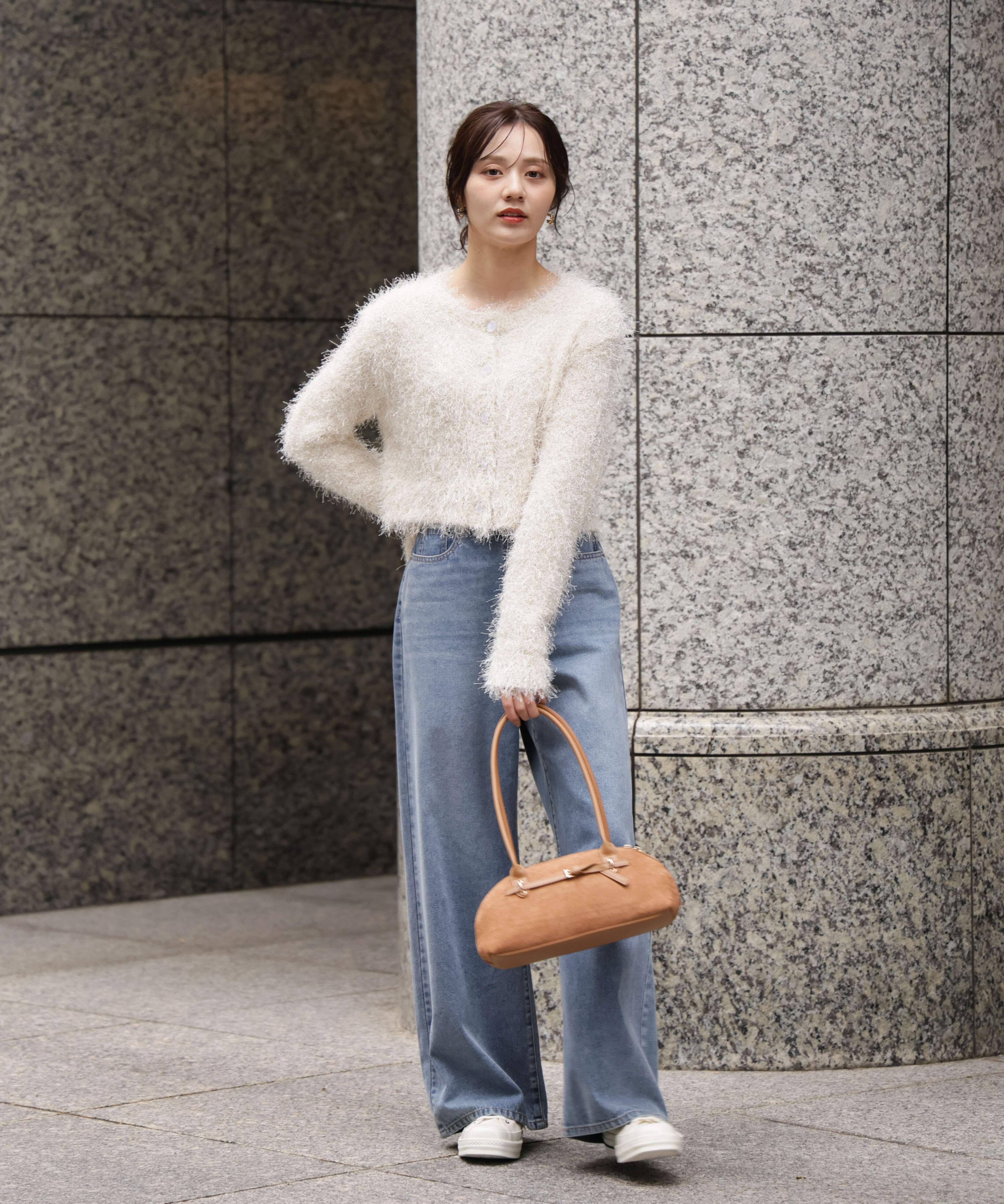 PROPORTION BODY DRESSING「《EDIT COLOGNE》きらふわカーディガン」|カーディガン|