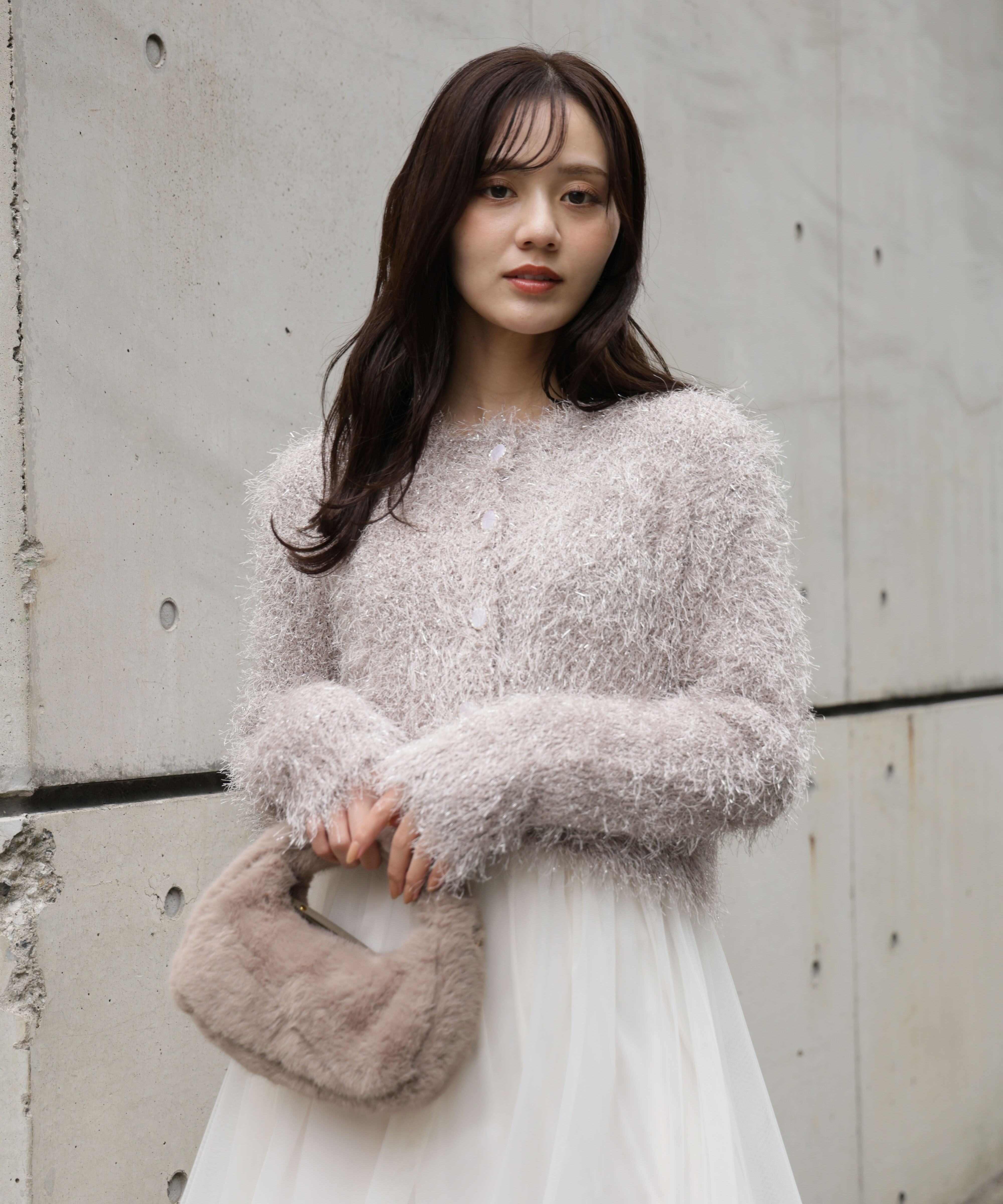 PROPORTION BODY DRESSING「《EDIT COLOGNE》きらふわカーディガン」|カーディガン|