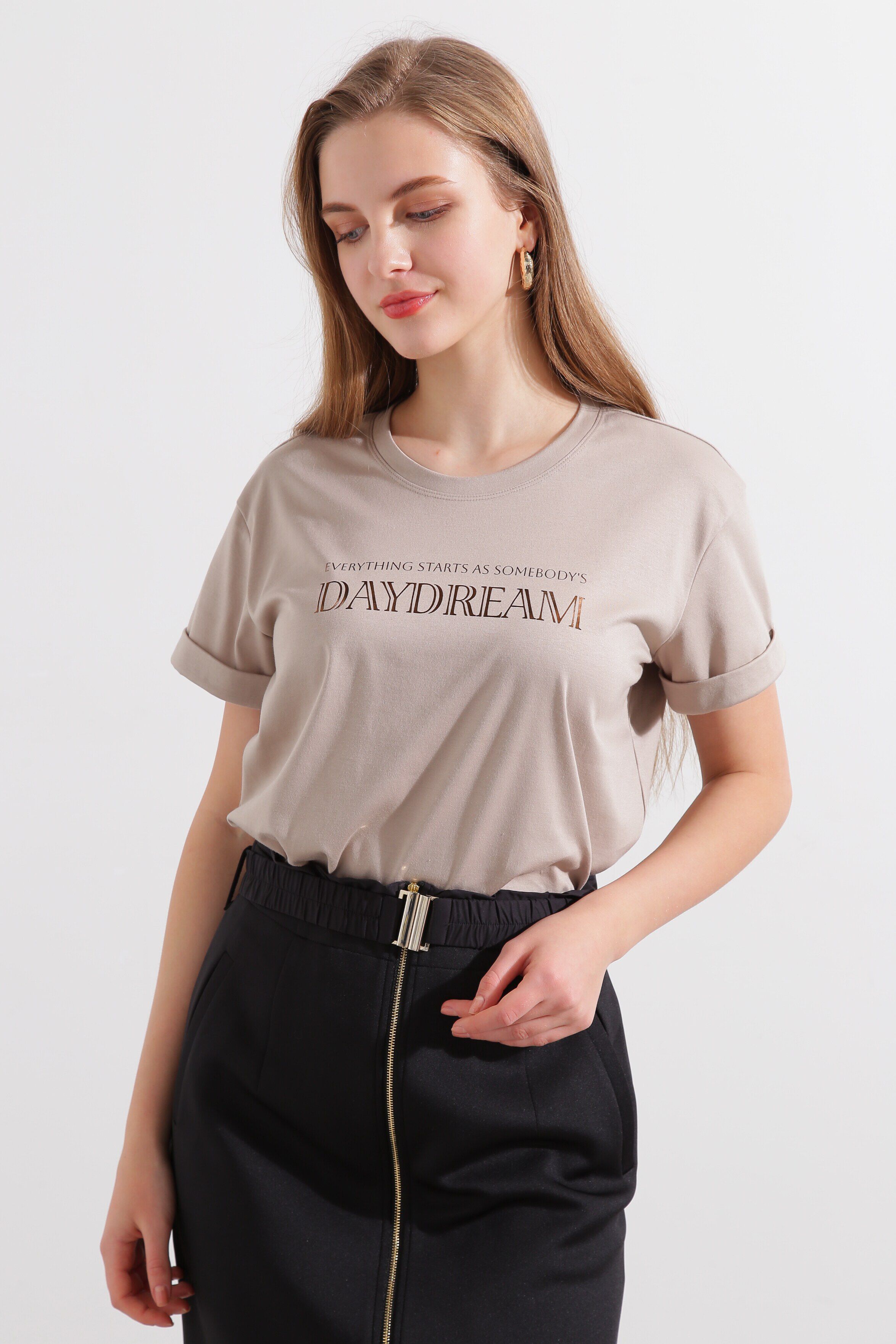  「◆Day dreamＴシャツ」|Tシャツ・カットソー|ベージュ