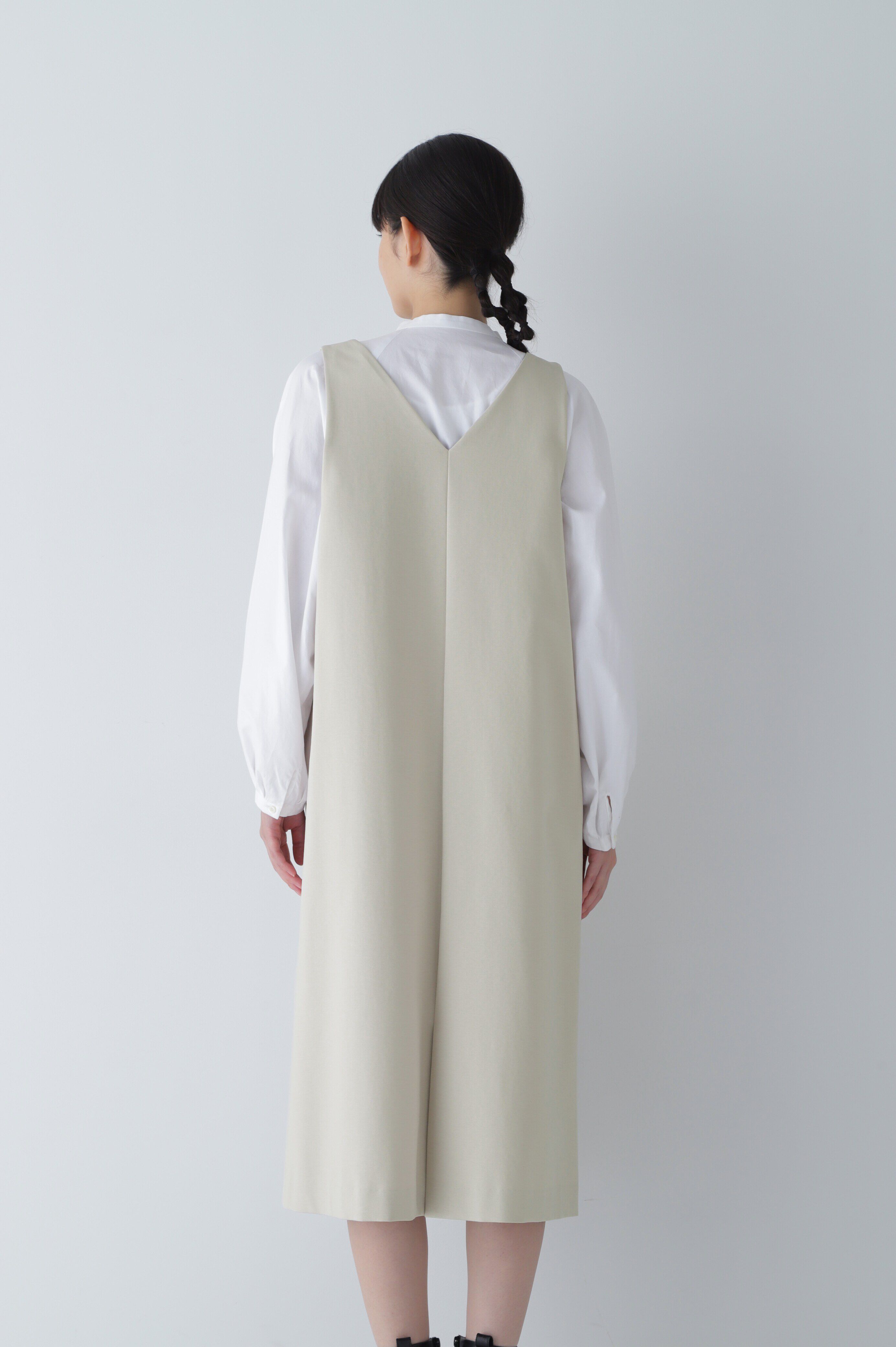  「ストレッチポンチジャンパースカート」|ワンピース|