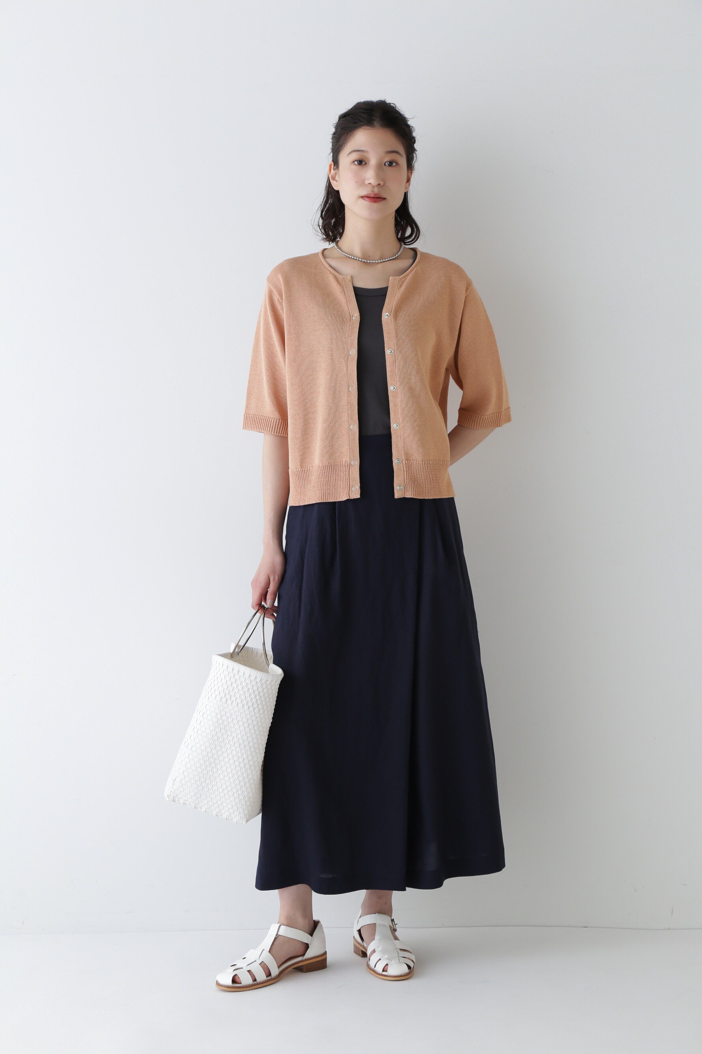  「◆ミドルゲージギマニットカーディガン」|ニット・セーター|