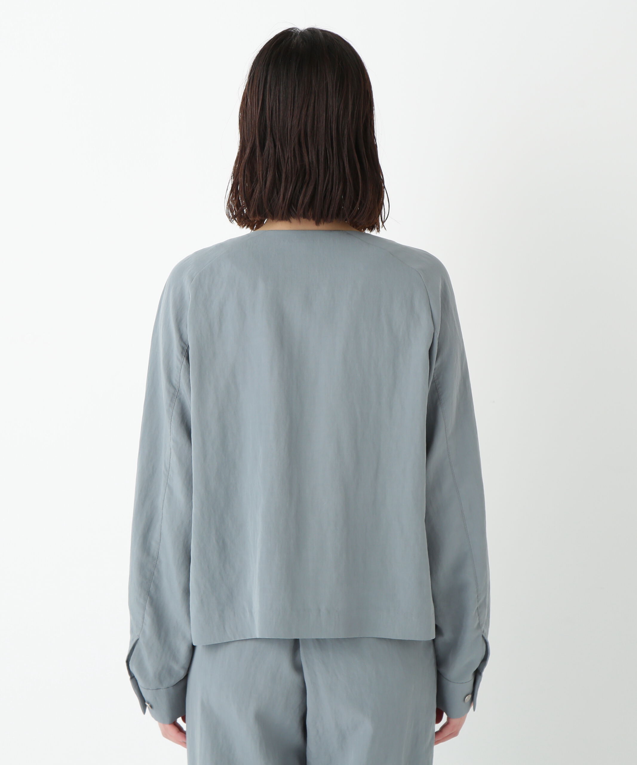  「◆クルーネックショートブルゾン」|ブルゾン・スタジャン|