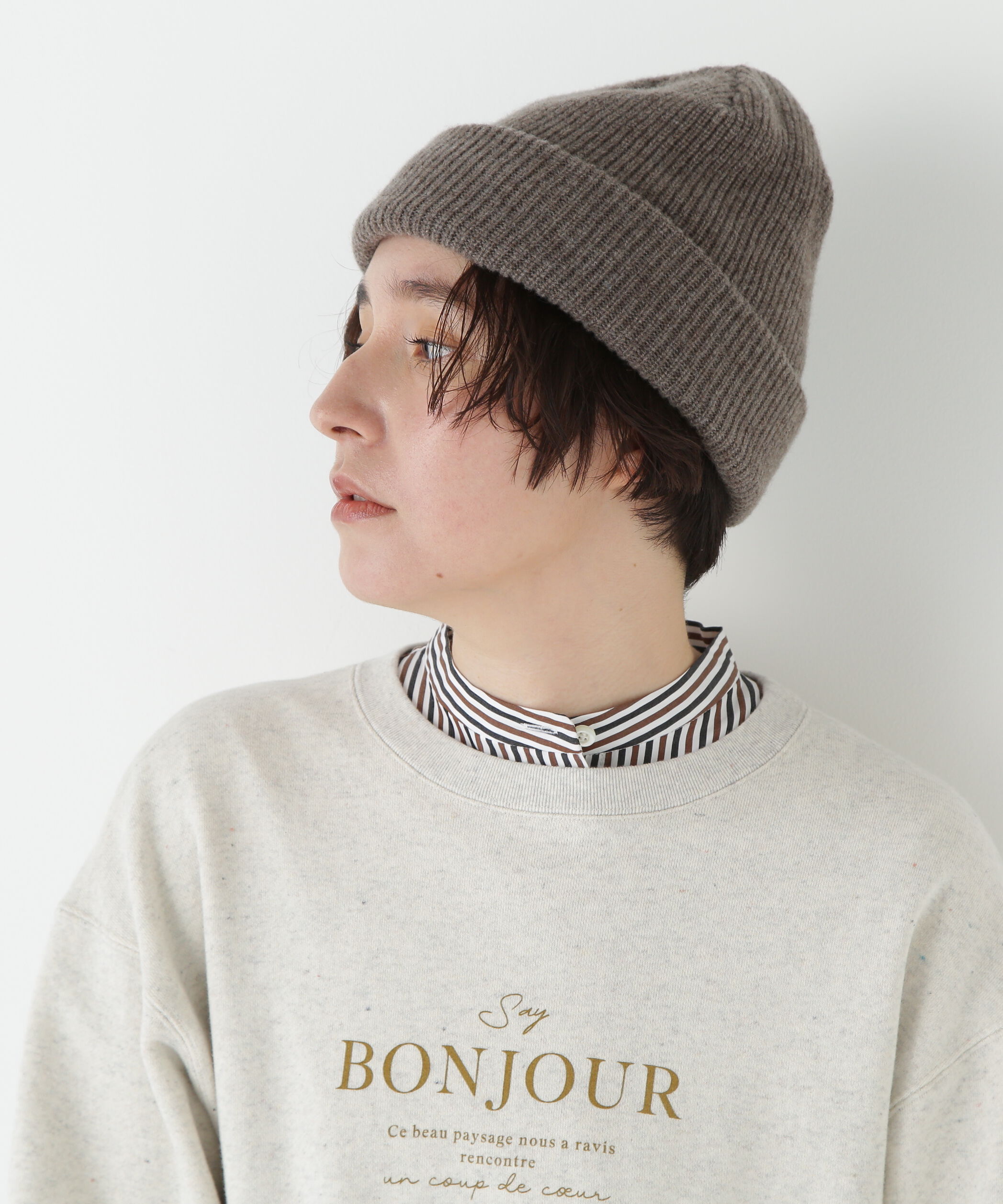  「◆ラムウールニットキャップ」|その他|モカ1