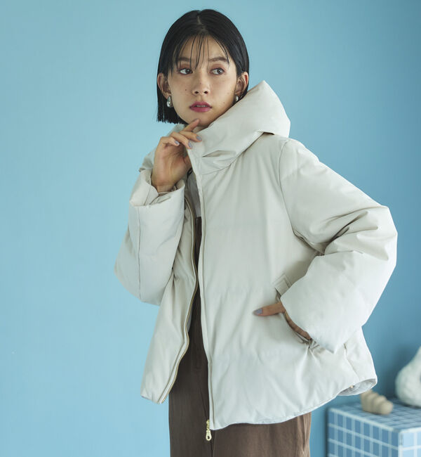 Doux archives「シームレスボリュームカラーダウン」|ダウン|IVORY