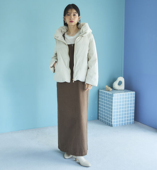 Doux archives「シームレスボリュームカラーダウン」|ダウン|