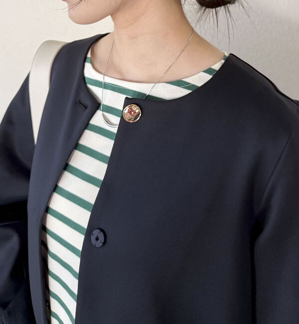 Doux archives「ダンボールノーカラージャケット」|ノーカラージャケット|