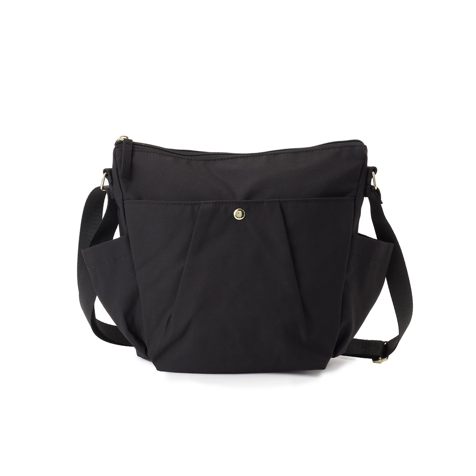 SHOO･LA･RUE「【撥水】フロントタック9ポケットショルダーバッグ」|ショルダー・メッセンジャー|