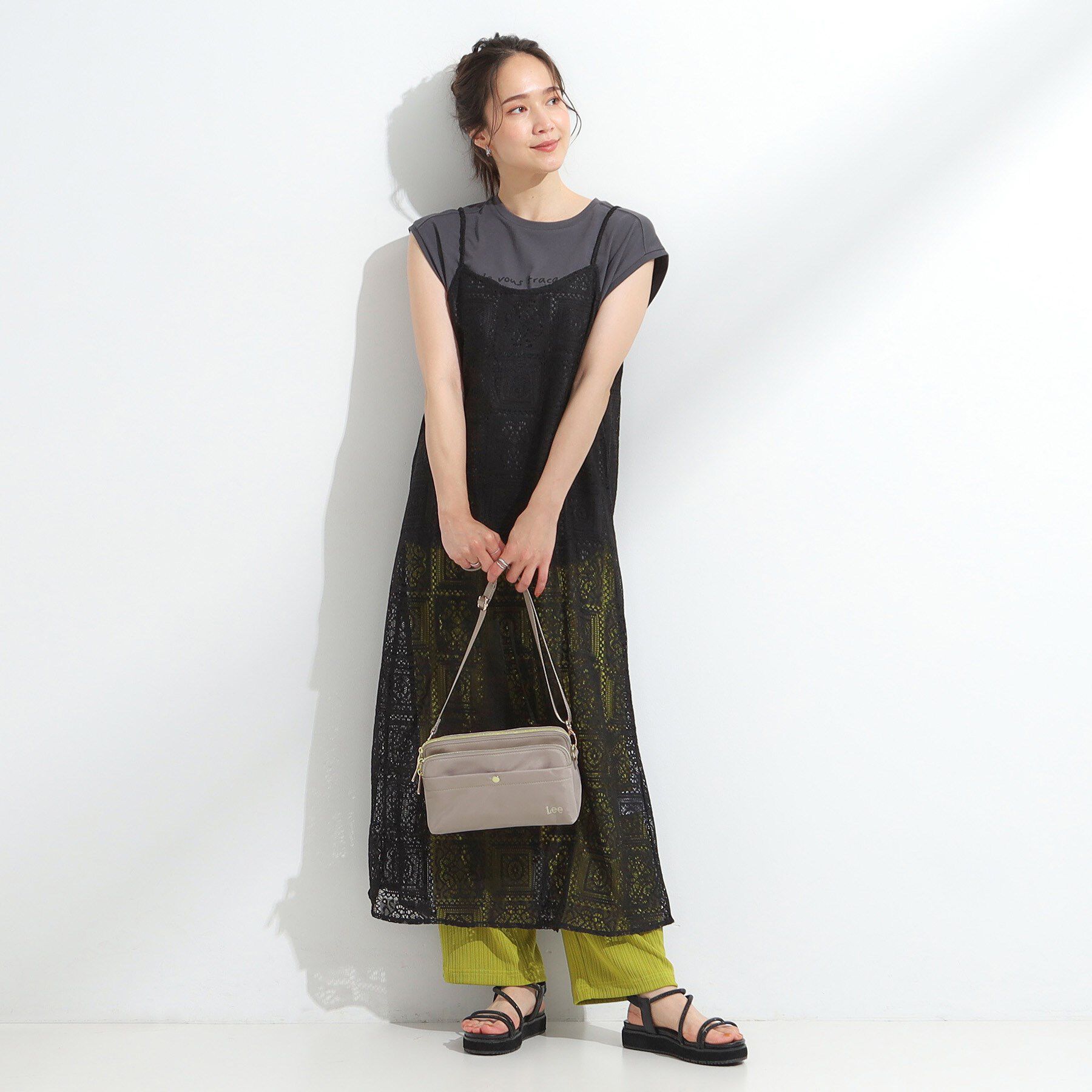 SHOO･LA･RUE「【Lee別注／撥水】2層ショルダーバッグ」|ショルダー・メッセンジャー|