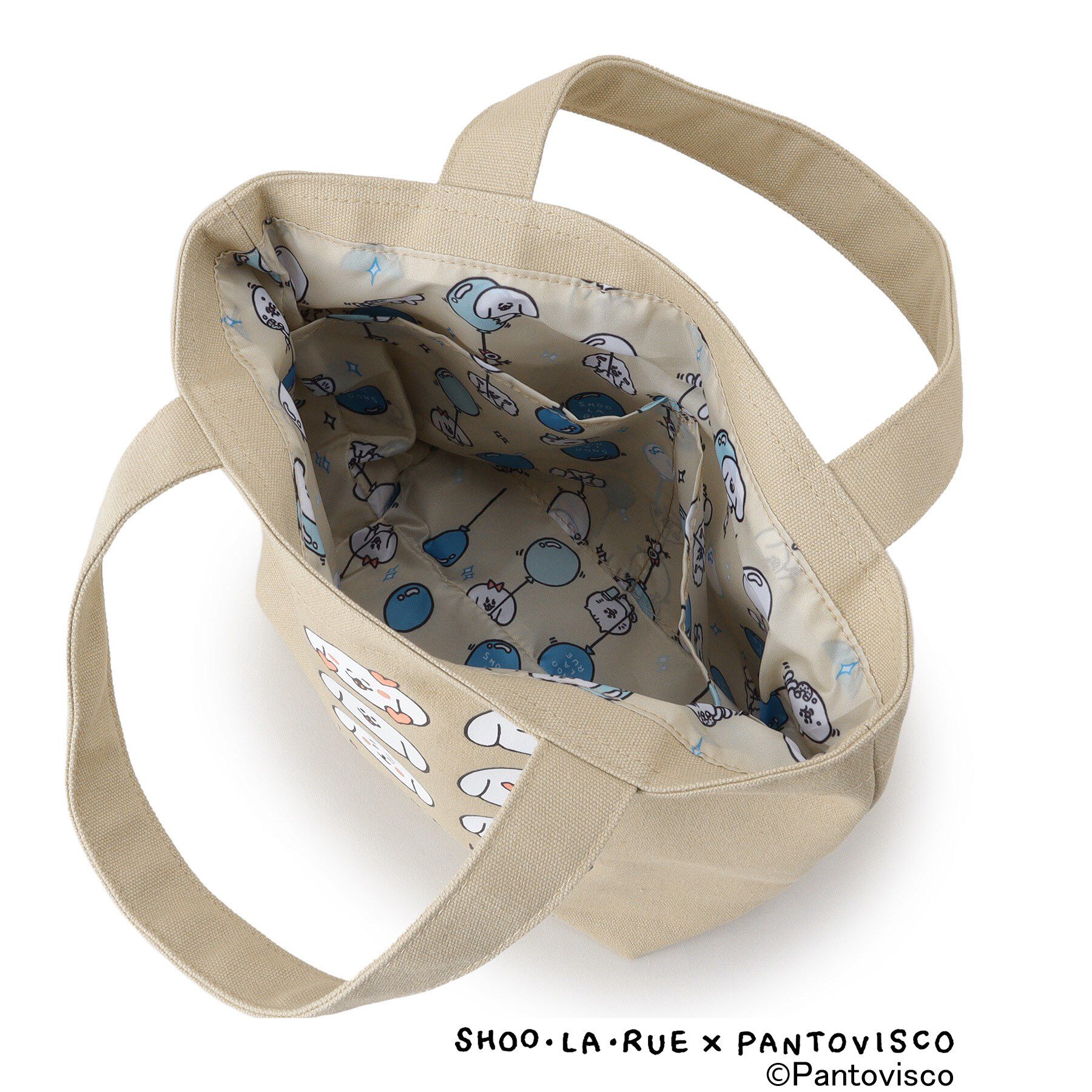 SHOO･LA･RUE「【パントビスコ／ぺろち】ミニトートバッグ」|トートバッグ|