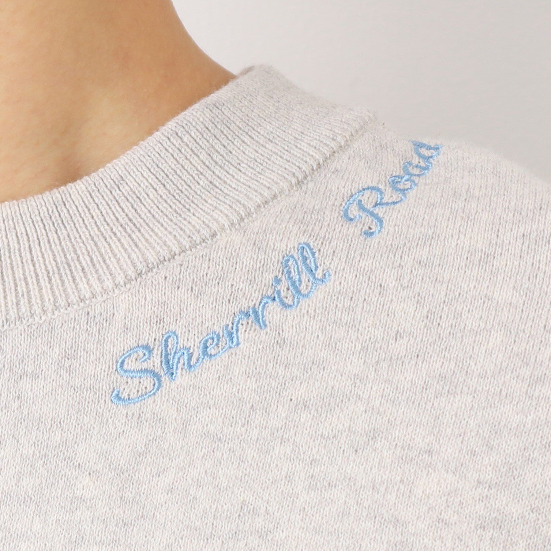 Dessin「【洗える】ロゴ刺繍ジャカードニット（XS～L）」|ニット・セーター|