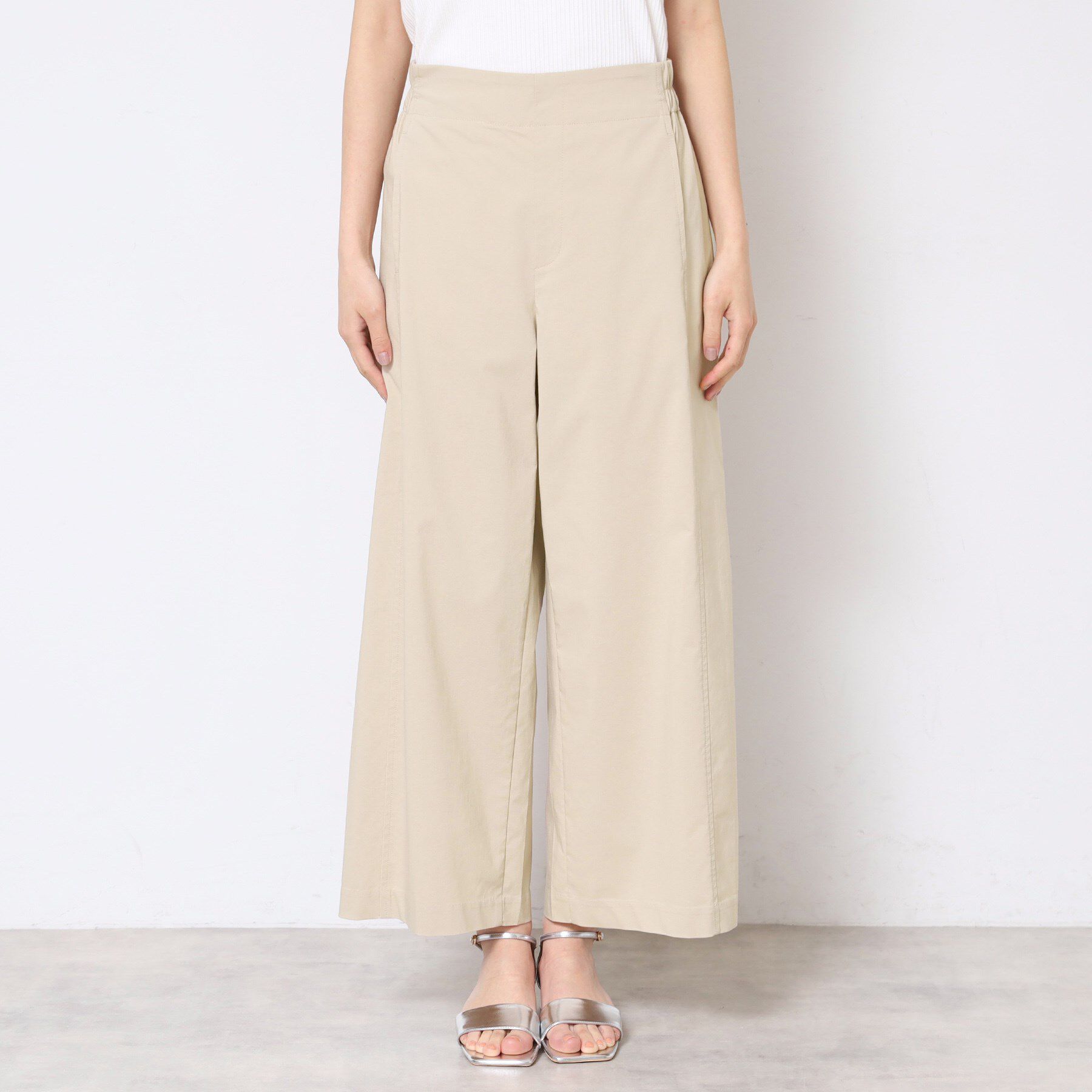 Dessin「【洗える】ストレッチセミワイドパンツ」|その他|