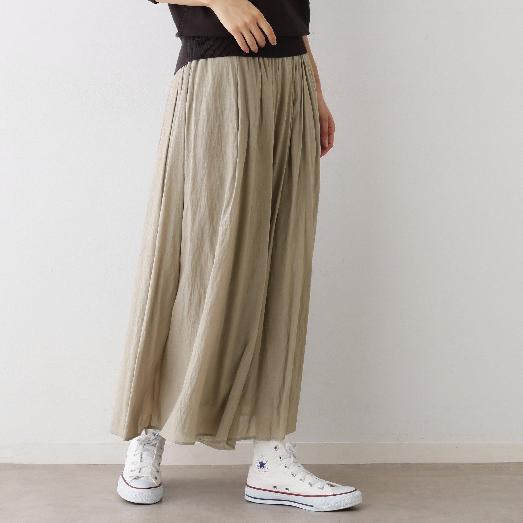 Dessin「【ウエストゴム/洗える】シアーエアリーパンツ」|その他|