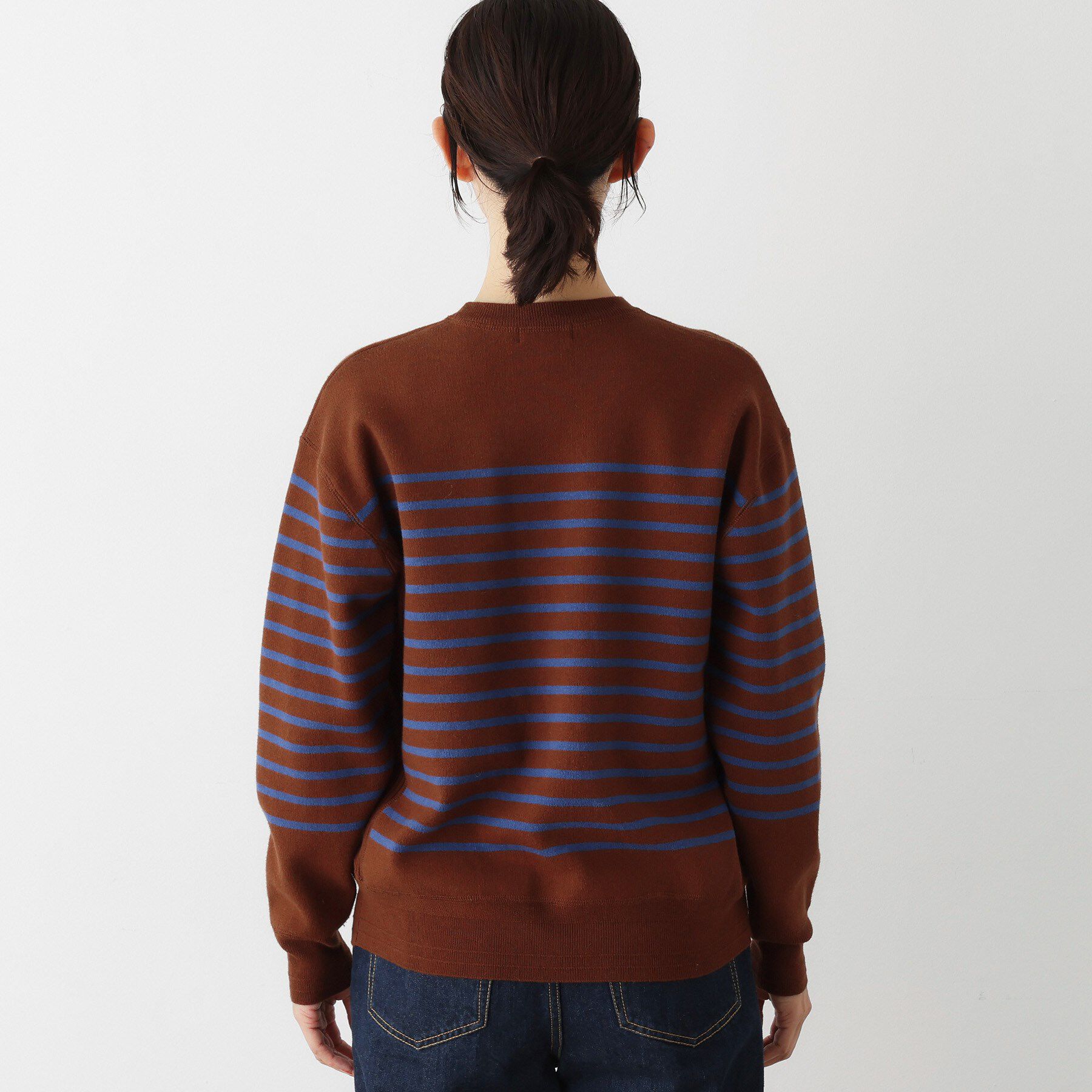 Dessin「【ユニセックス／洗える】コットンカシミヤブレンドセーター」|ニット・セーター|