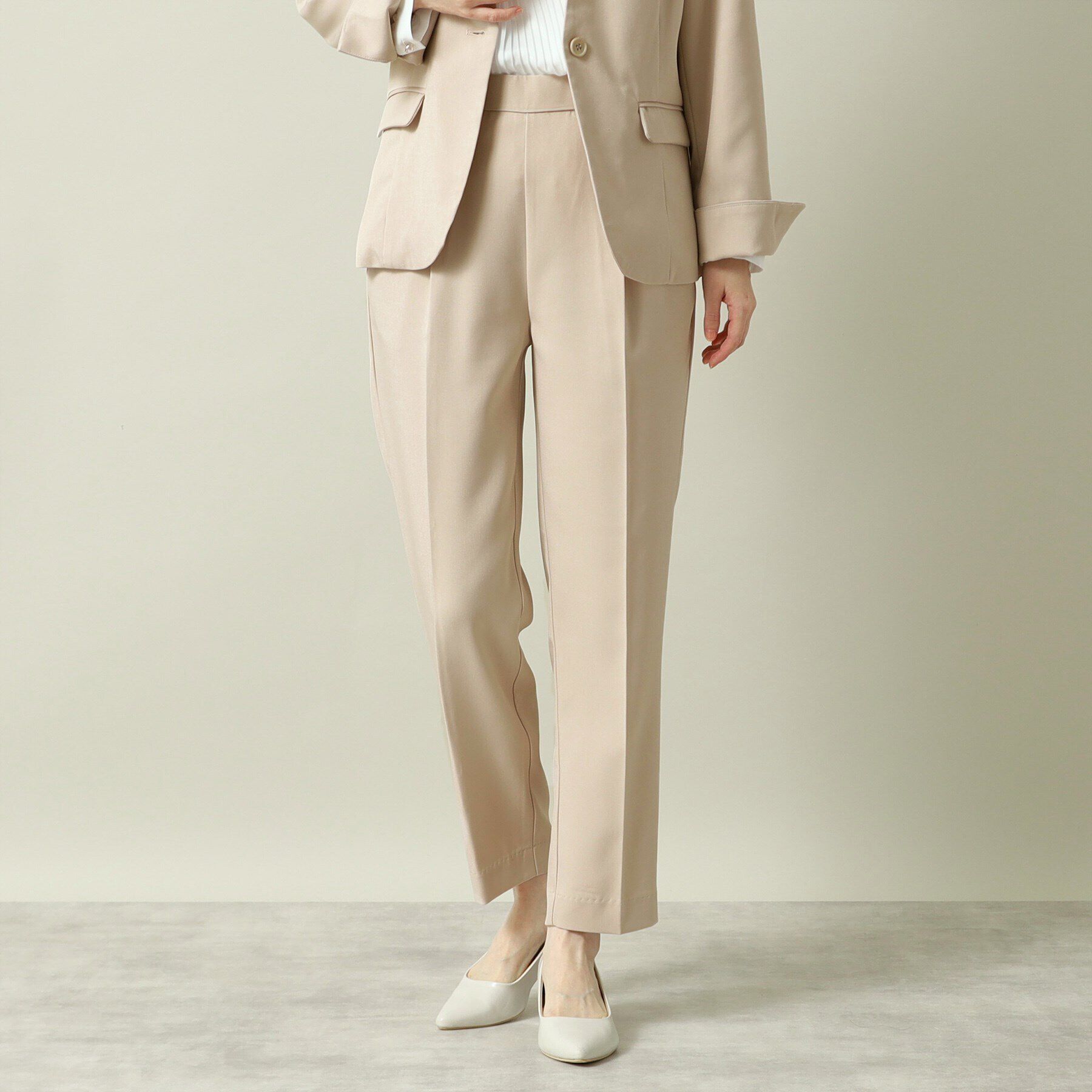 ITS&rsquo;DEMO「【通勤／手洗い可／吸水速乾】ツイルテーパードパンツ」|その他|