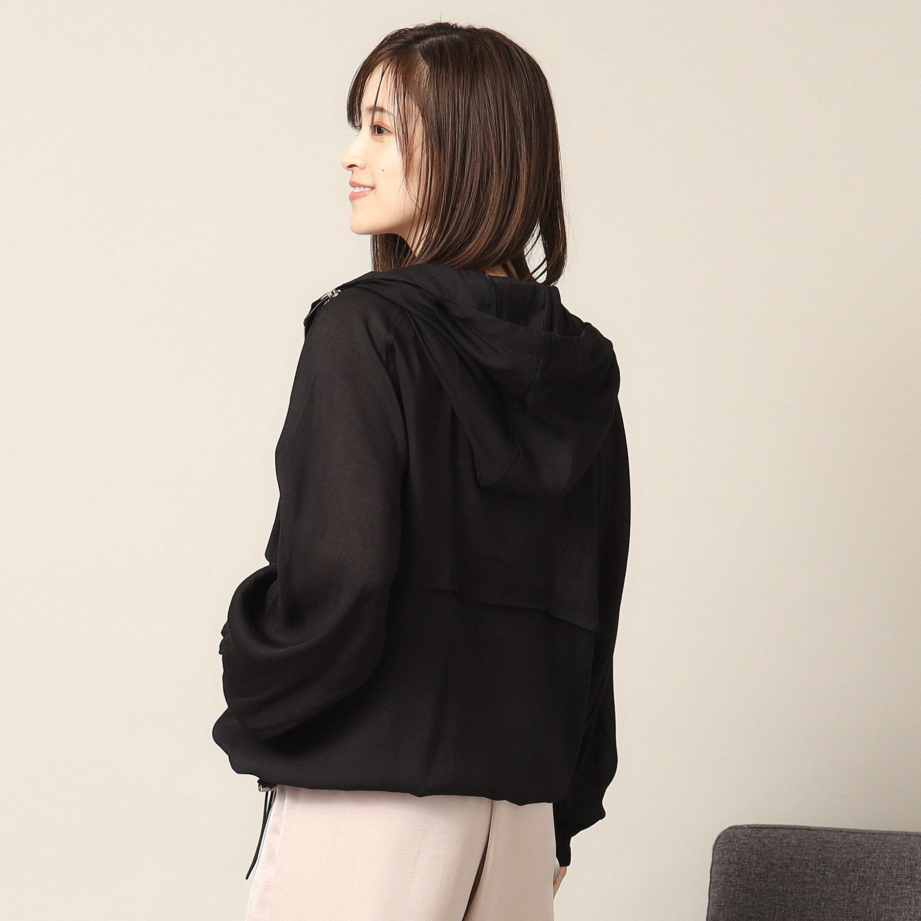 ITS&rsquo;DEMO「【手洗い可】シアーブルゾン」|ブルゾン・スタジャン|