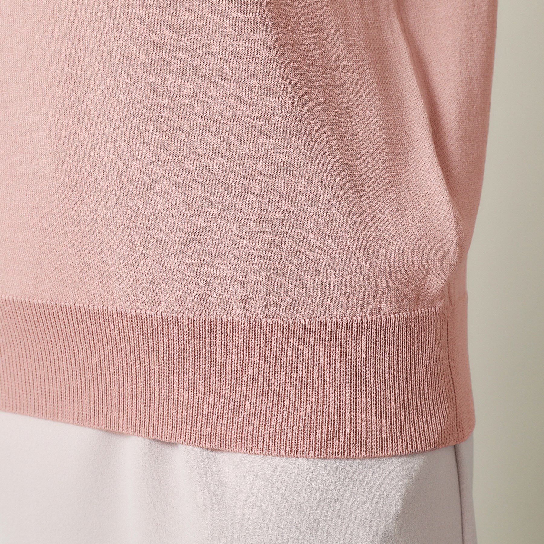 ITS&rsquo;DEMO「【UVケア／接触冷感／アンチピリング／洗濯機OK】キーネックニット」|ニット・セーター|