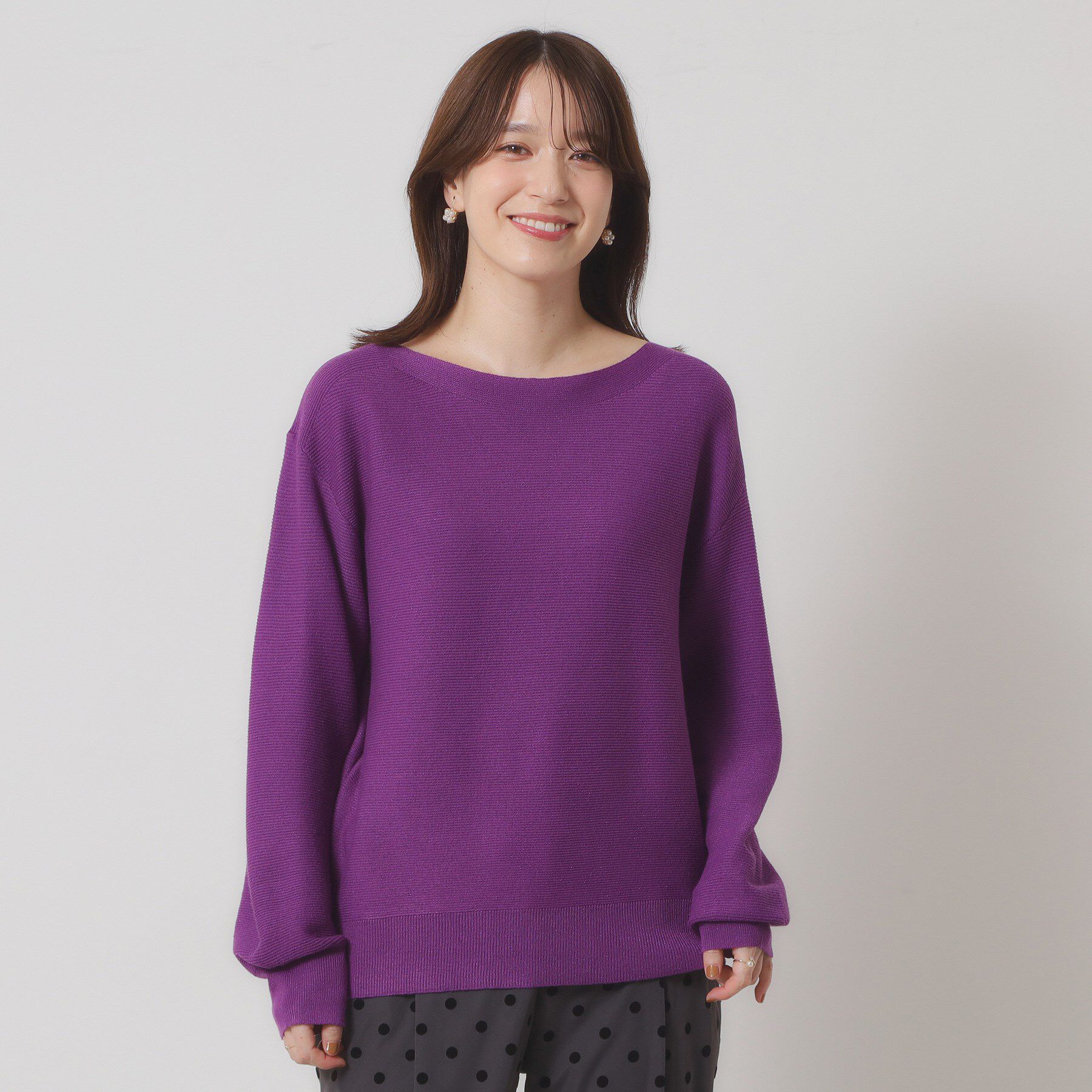 ITS&rsquo;DEMO「【手洗い可】ラメガーターニット」|ニット・セーター|