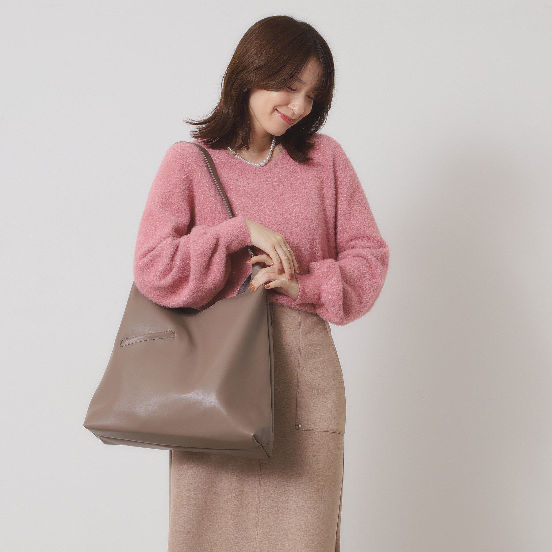 ITS&rsquo;DEMO「【A4対応】PUワンショル」|ショルダー・メッセンジャー|