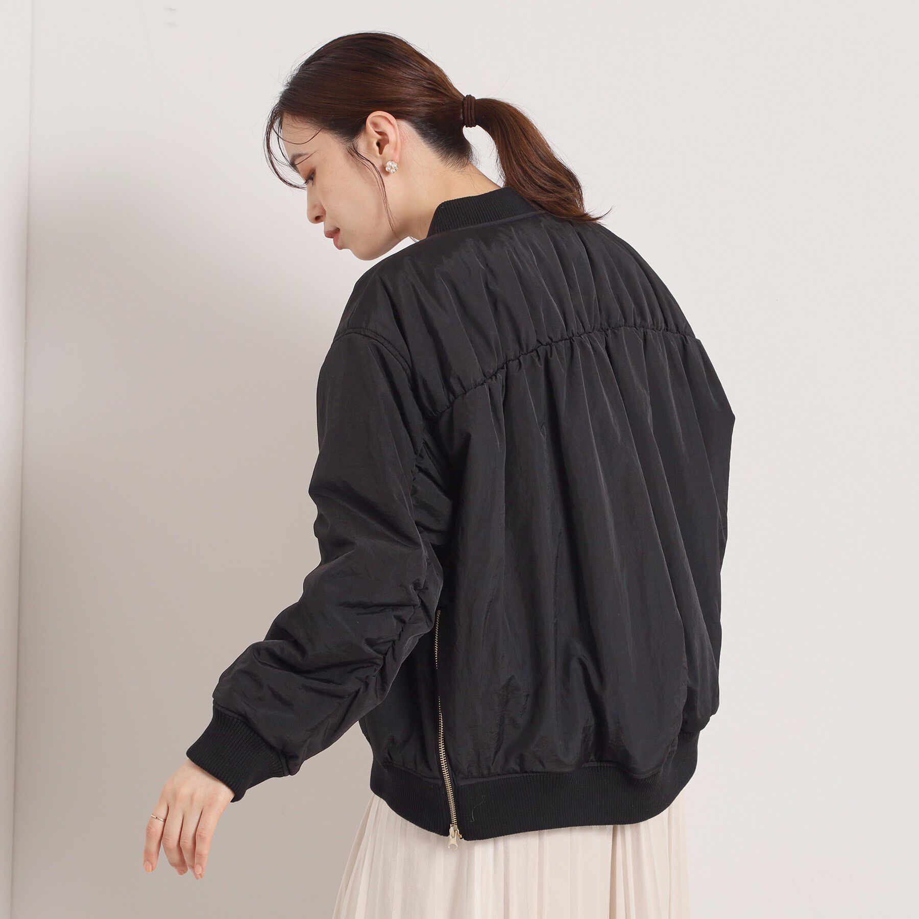 ITS&rsquo;DEMO「バックシャーリングMA－1」|ブルゾン・スタジャン|