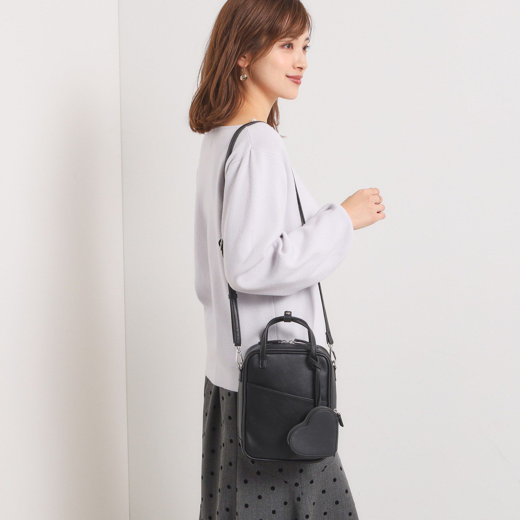 ITS&rsquo;DEMO「ポーチ付きミニショルダー」|ショルダー・メッセンジャー|